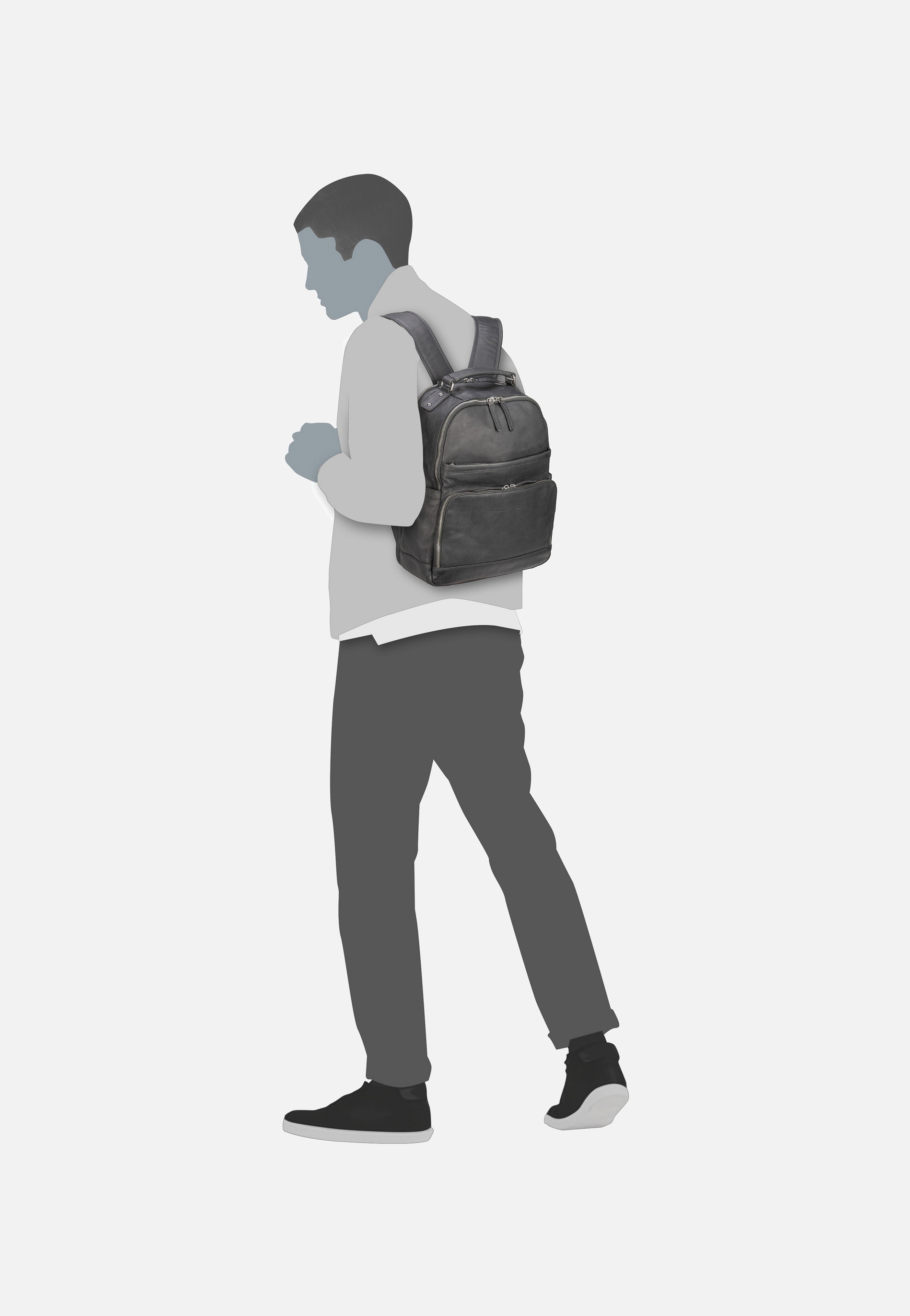 The Chesterfield Brand - Austin 0184 Black - Backpack | Men-Image