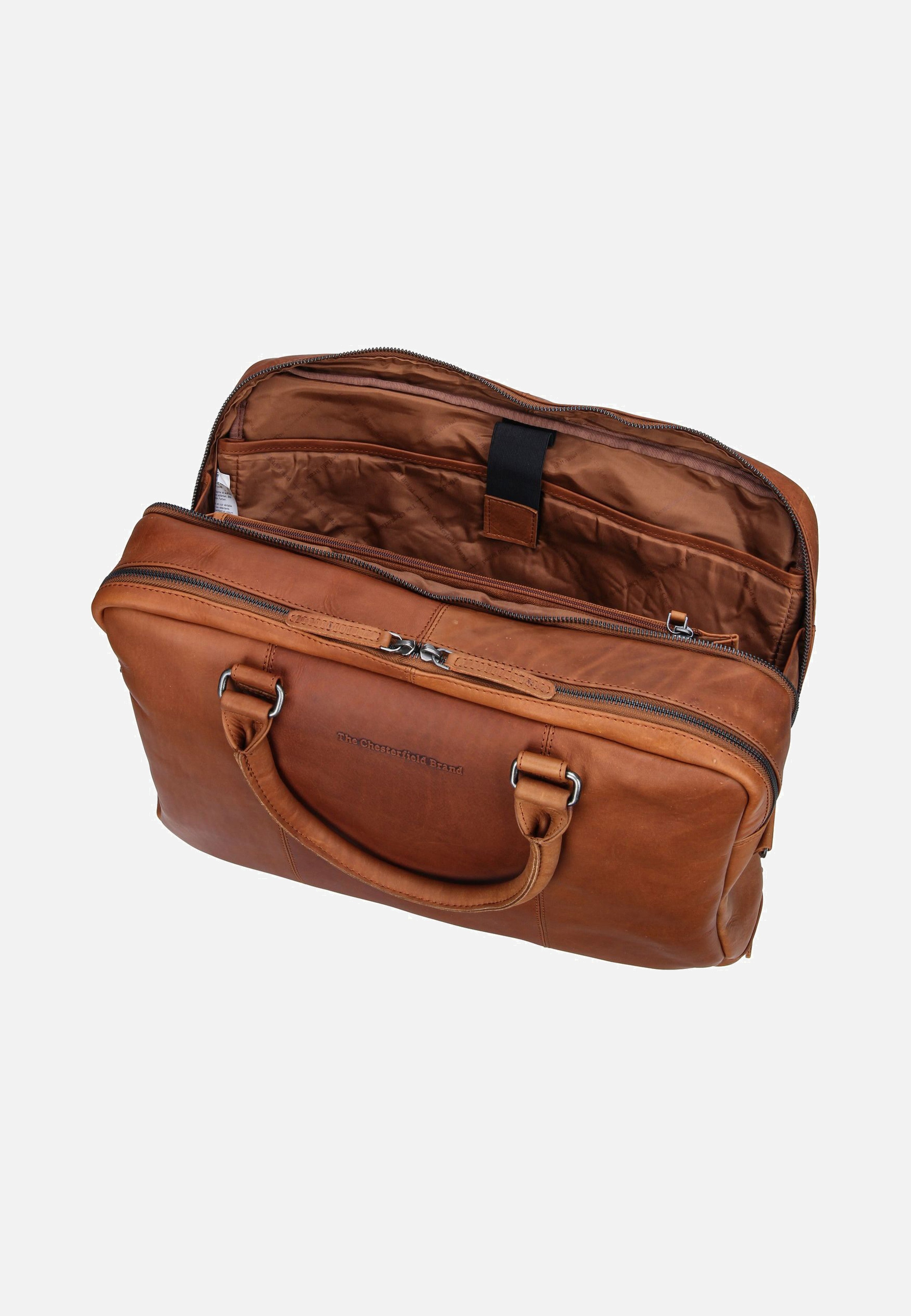 The Chesterfield Brand Boston 1086 Cognac Aktentasche