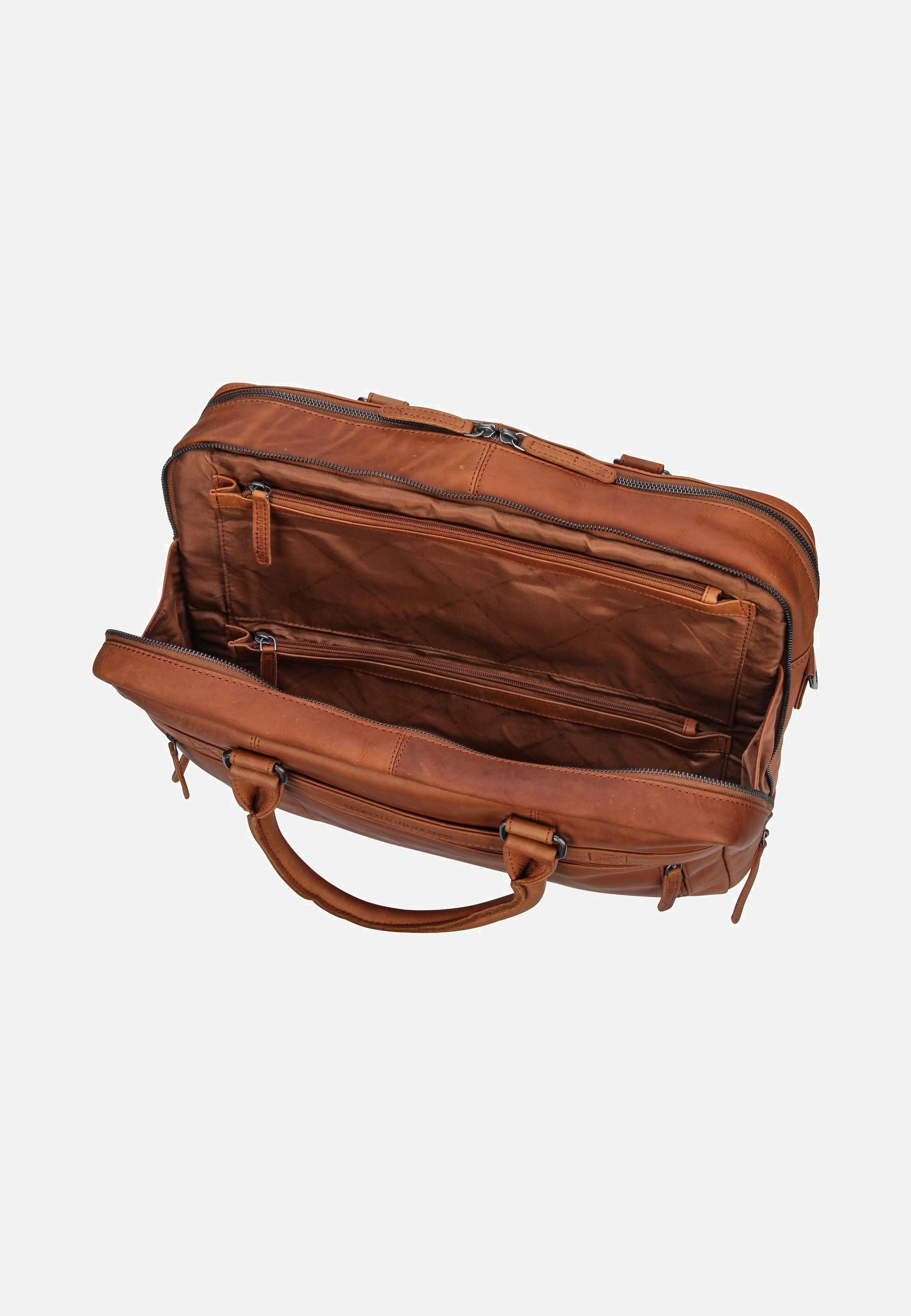 The Chesterfield Brand Boston 1086 Cognac Aktentasche