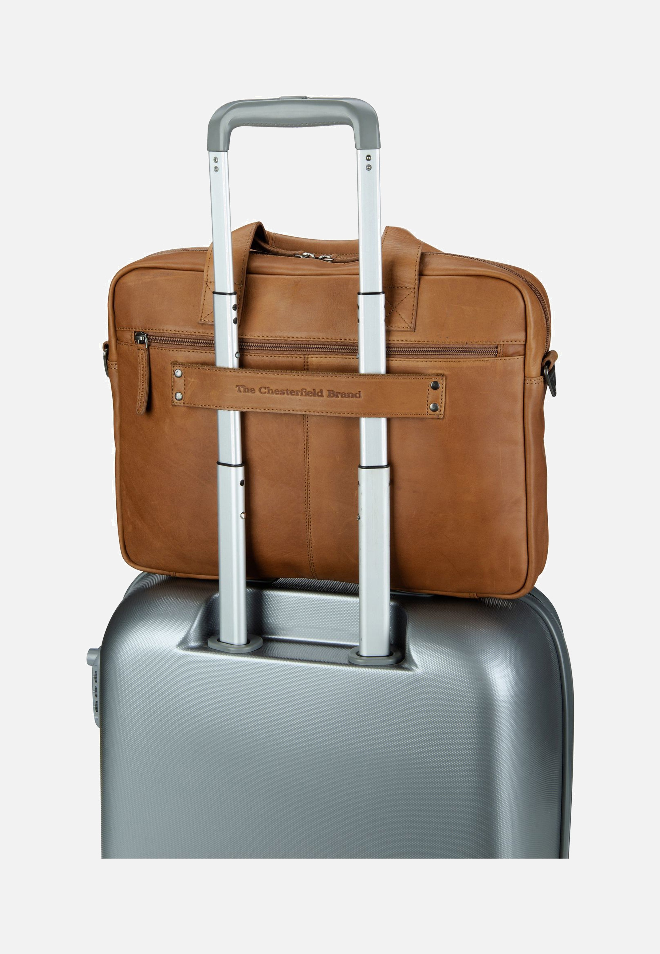 The Chesterfield Brand - Calvi 1033 Cognac - Briefcase | Men-Image