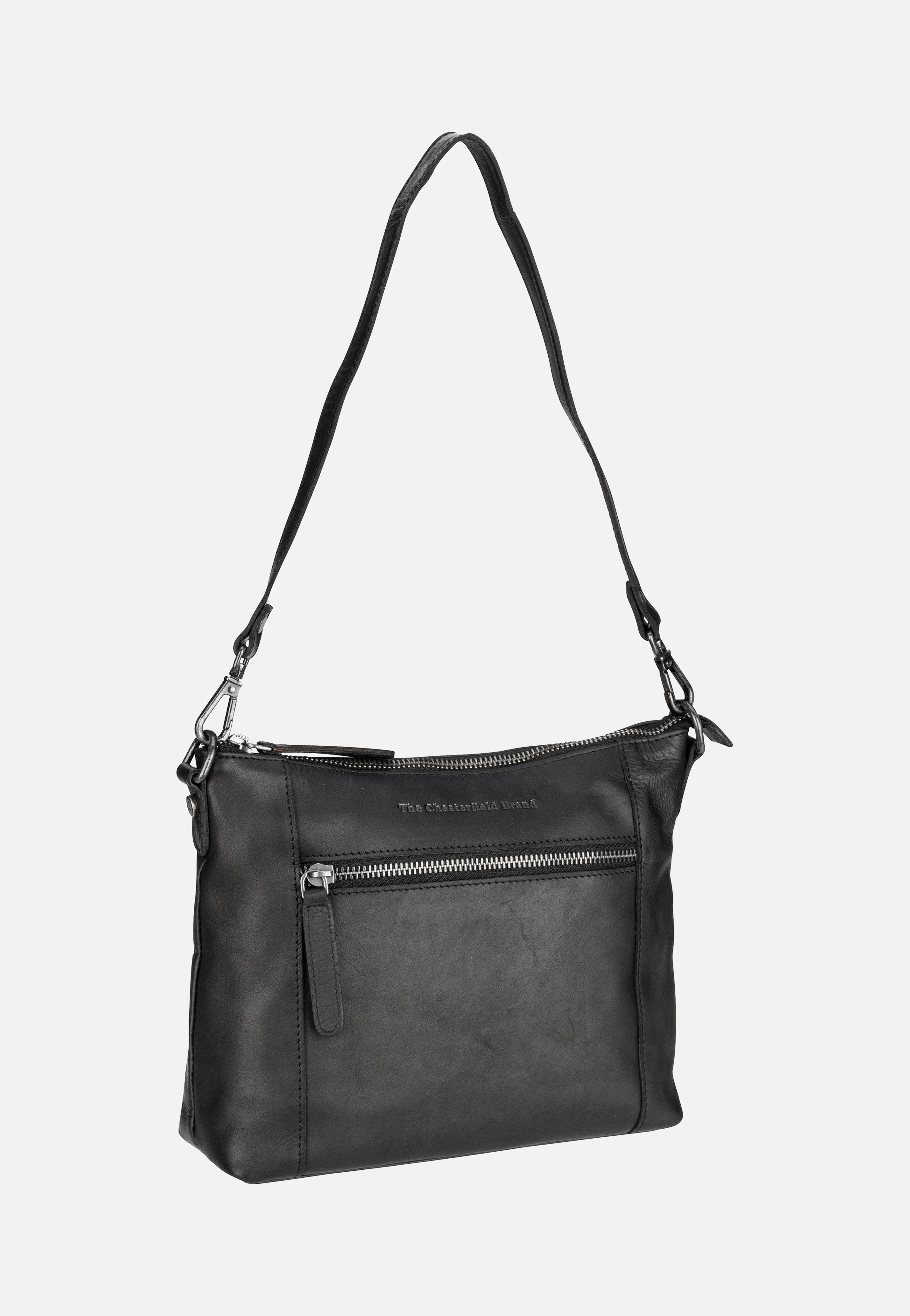 The Chesterfield Brand Faro 1228 Black Hobo Bag