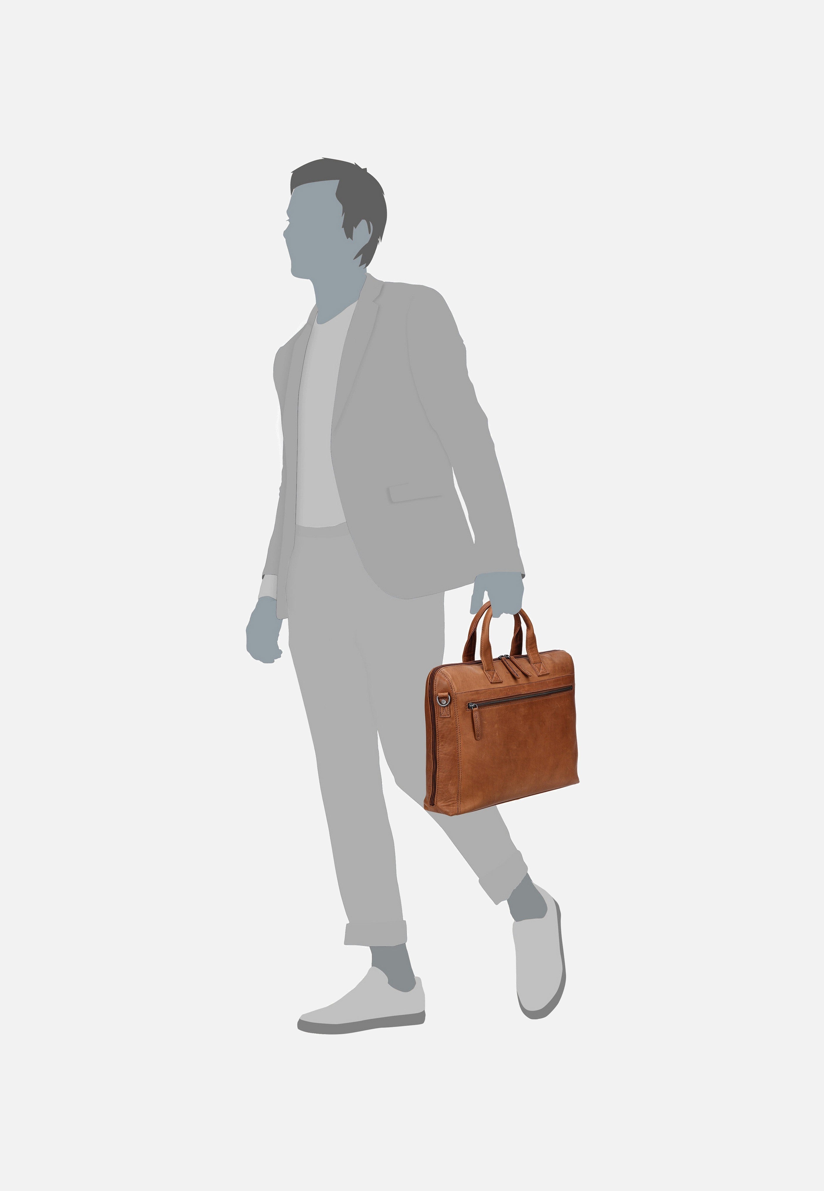 The Chesterfield Brand - Levanto 1091 Cognac - Briefcase | Neutral-Image