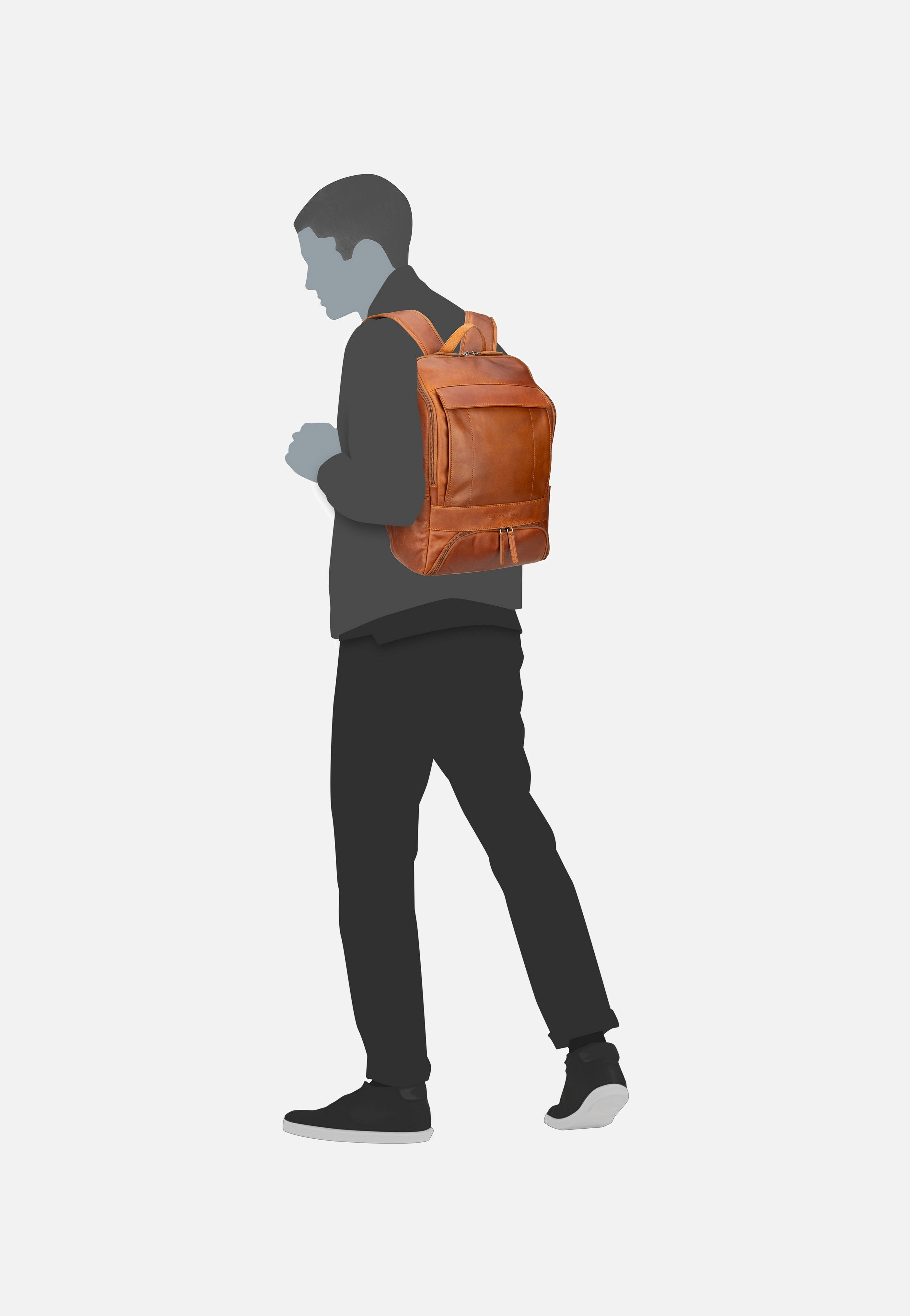 The Chesterfield Brand - Rich 0517 Cognac - Backpack | Men-Image