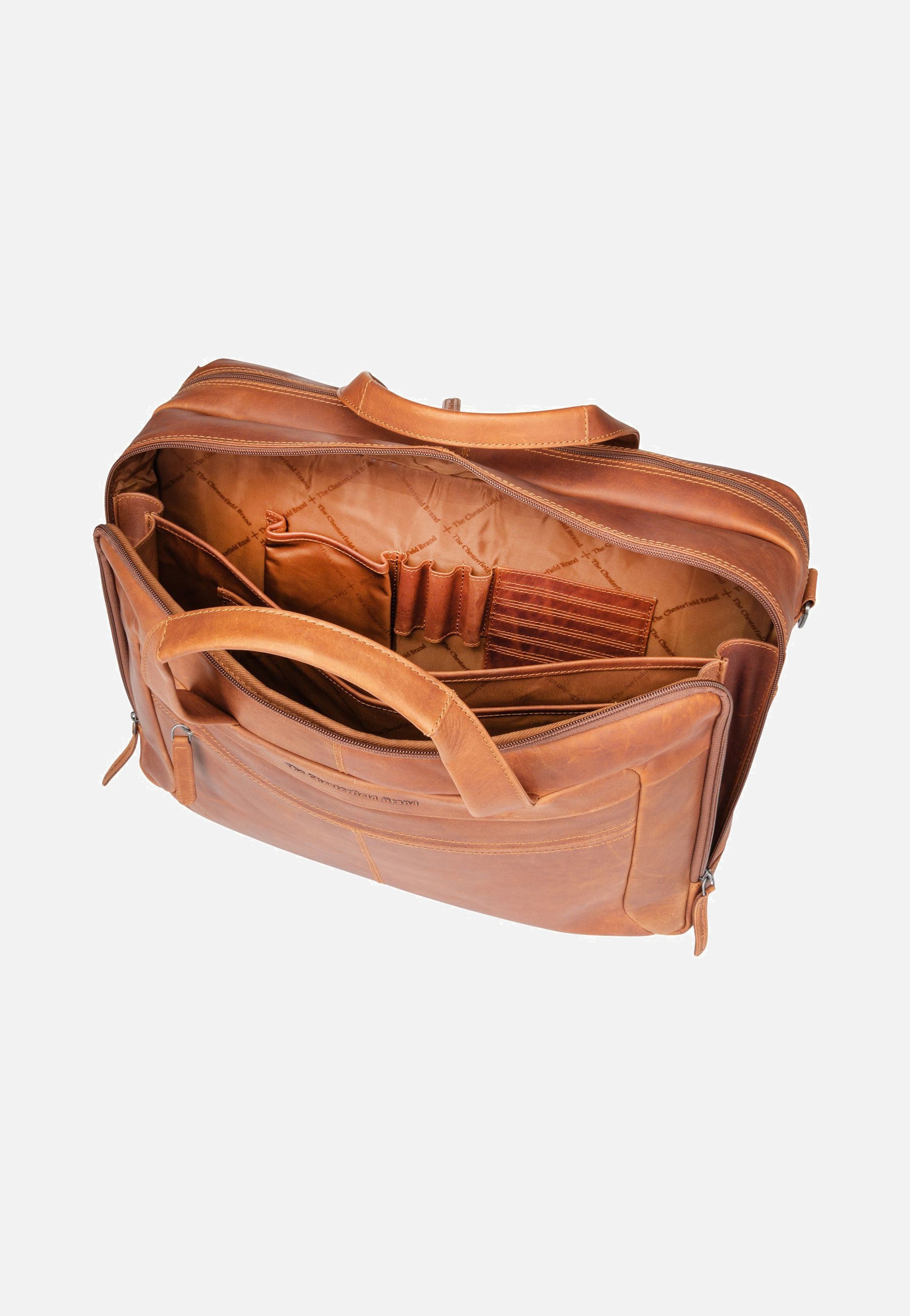 The Chesterfield Brand Ryan 1015 Cognac Aktentasche