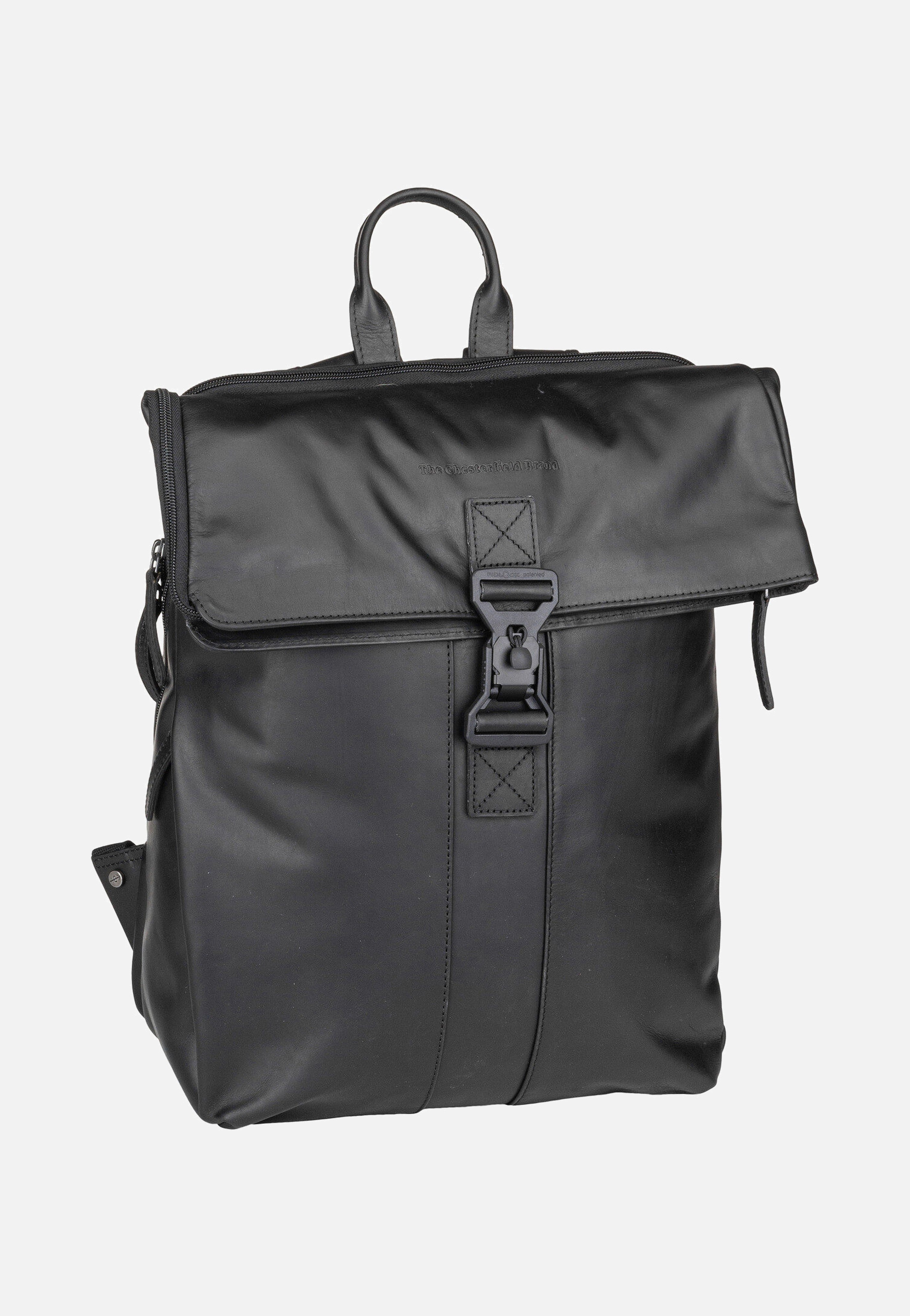 The Chesterfield Brand - Savona 0322 Black - Rolltop Backpack | Men-Image