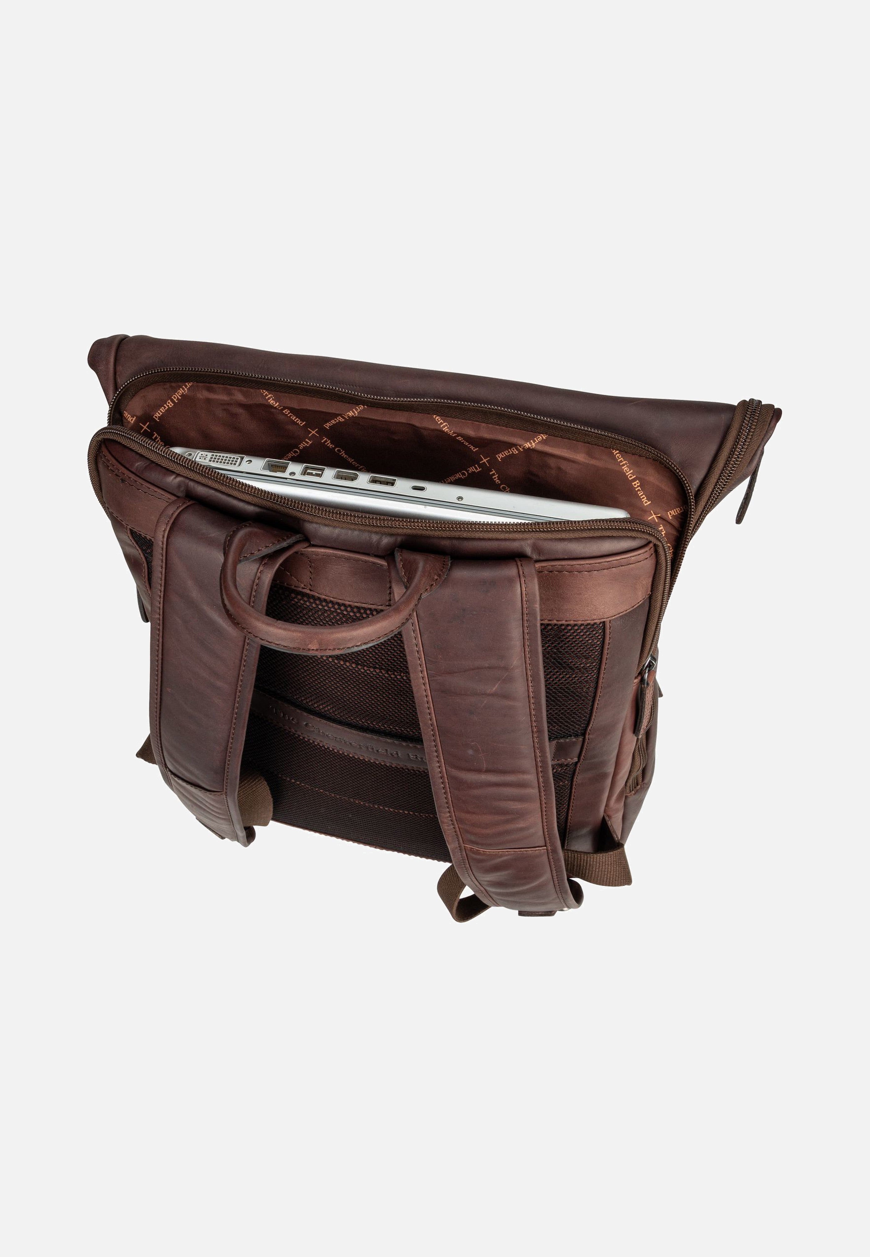 The Chesterfield Brand - Savona 0322 Brown - Rolltop Backpack | Men-Image