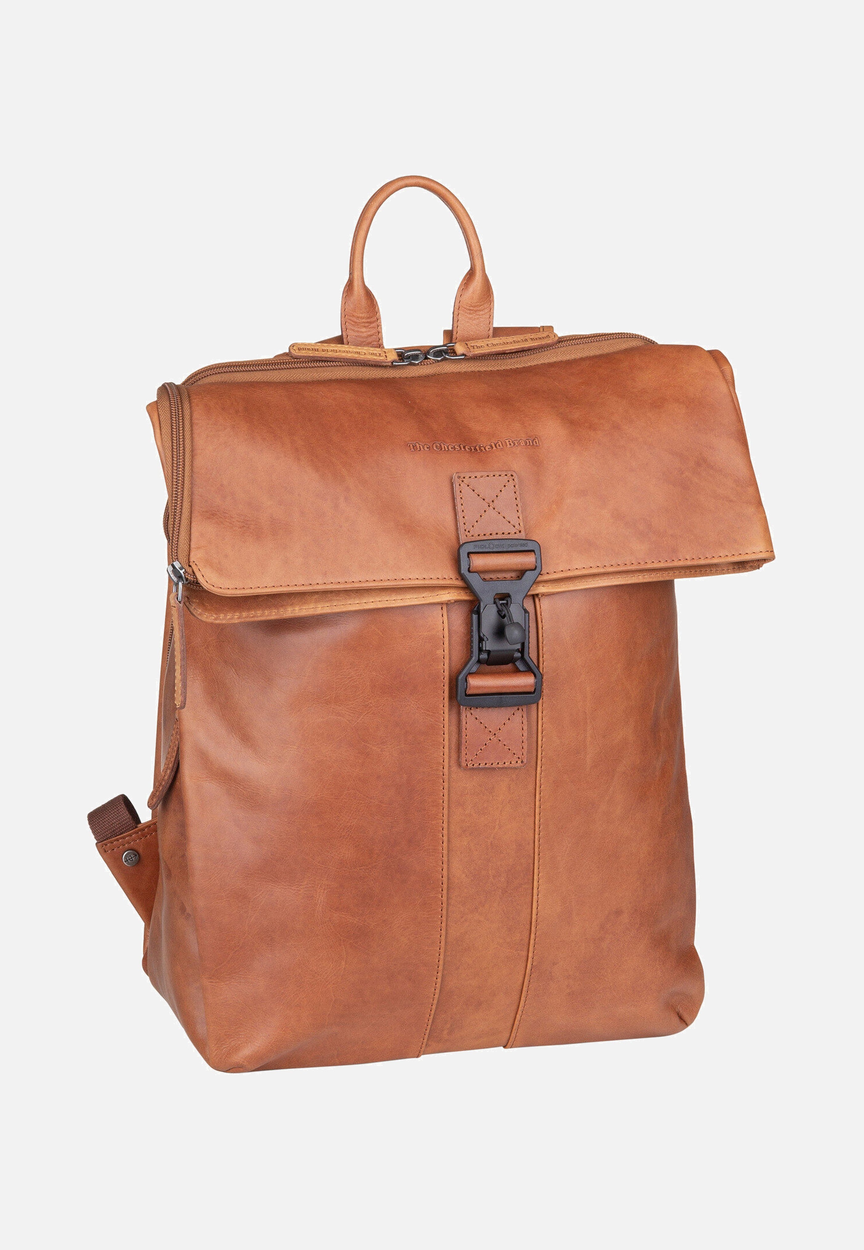 The Chesterfield Brand - Savona 0322 Cognac - Rolltop Backpack | Men-Image