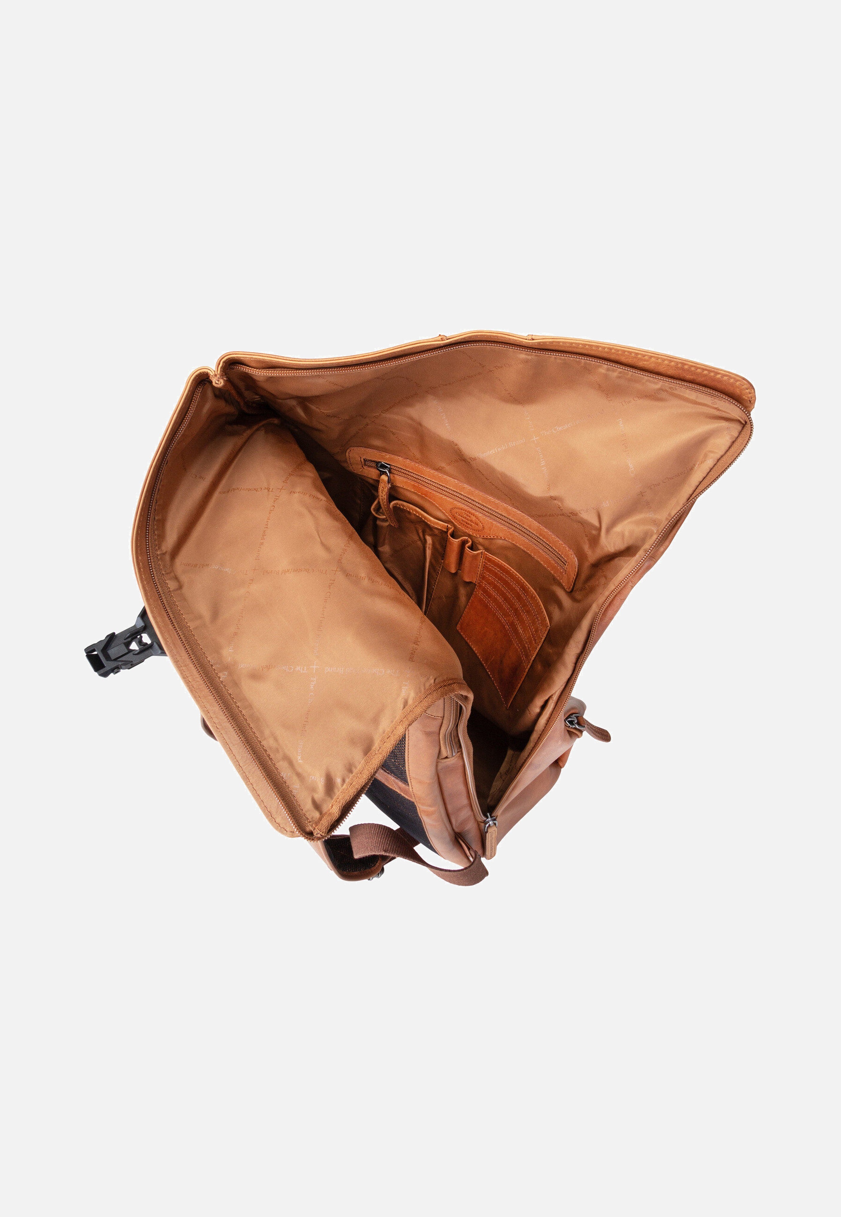 The Chesterfield Brand - Savona 0322 Cognac - Rolltop Backpack | Men-Image