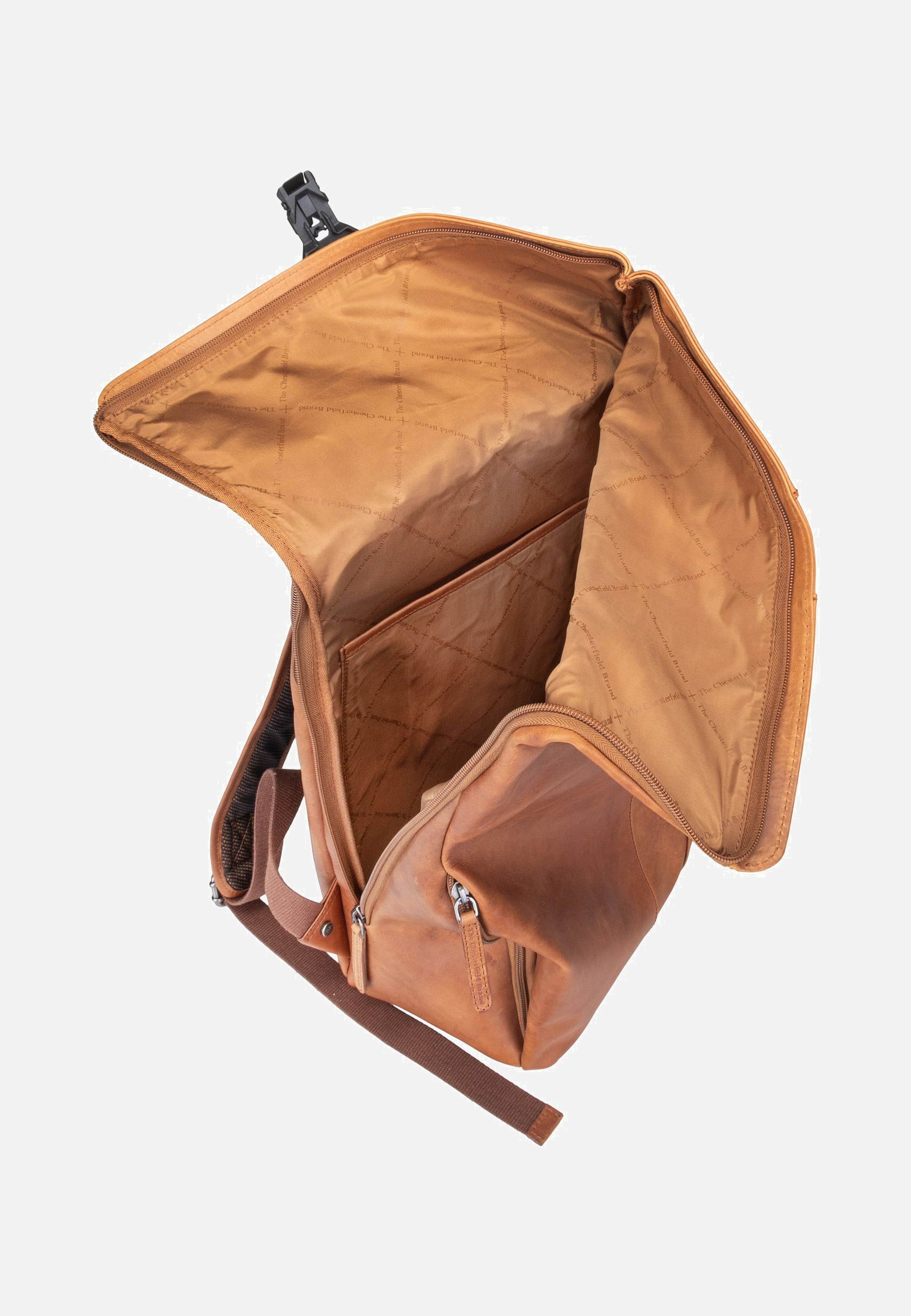 The Chesterfield Brand - Savona 0322 Cognac - Rolltop Backpack | Men-Image