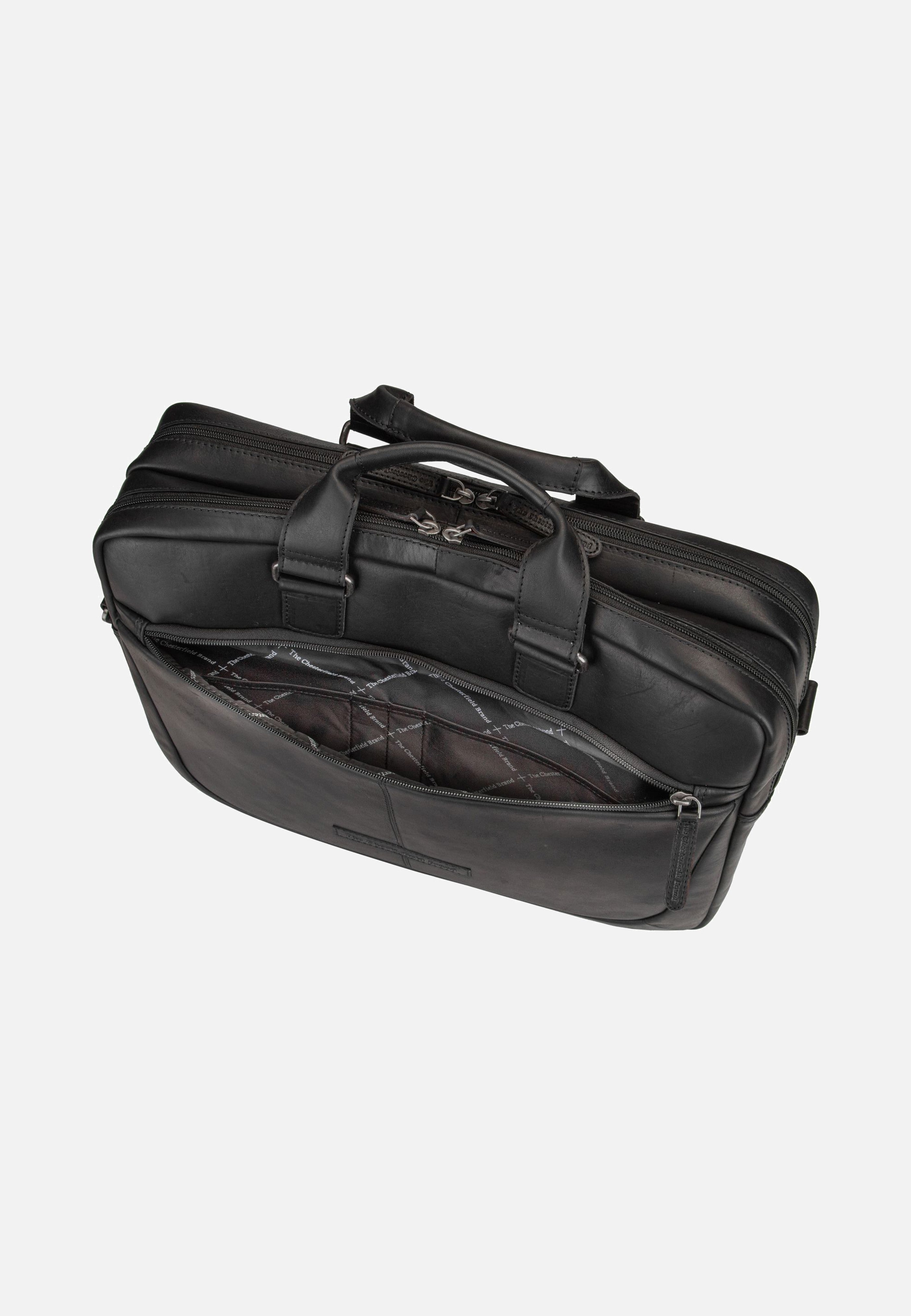 The Chesterfield Brand Seth 1010 2022 Black Aktentasche