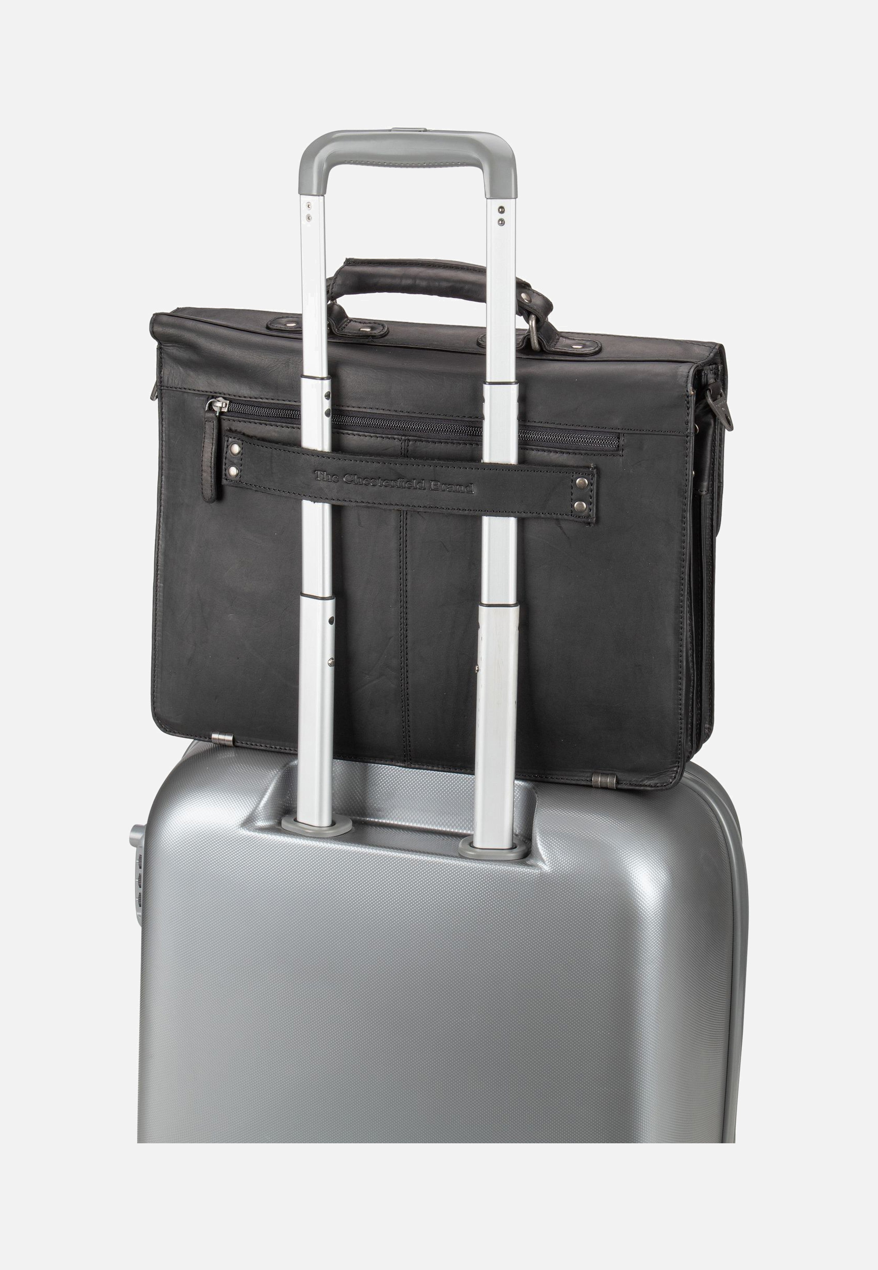 The Chesterfield Brand - Springfield 1072 Black - Briefcase | Men-Image