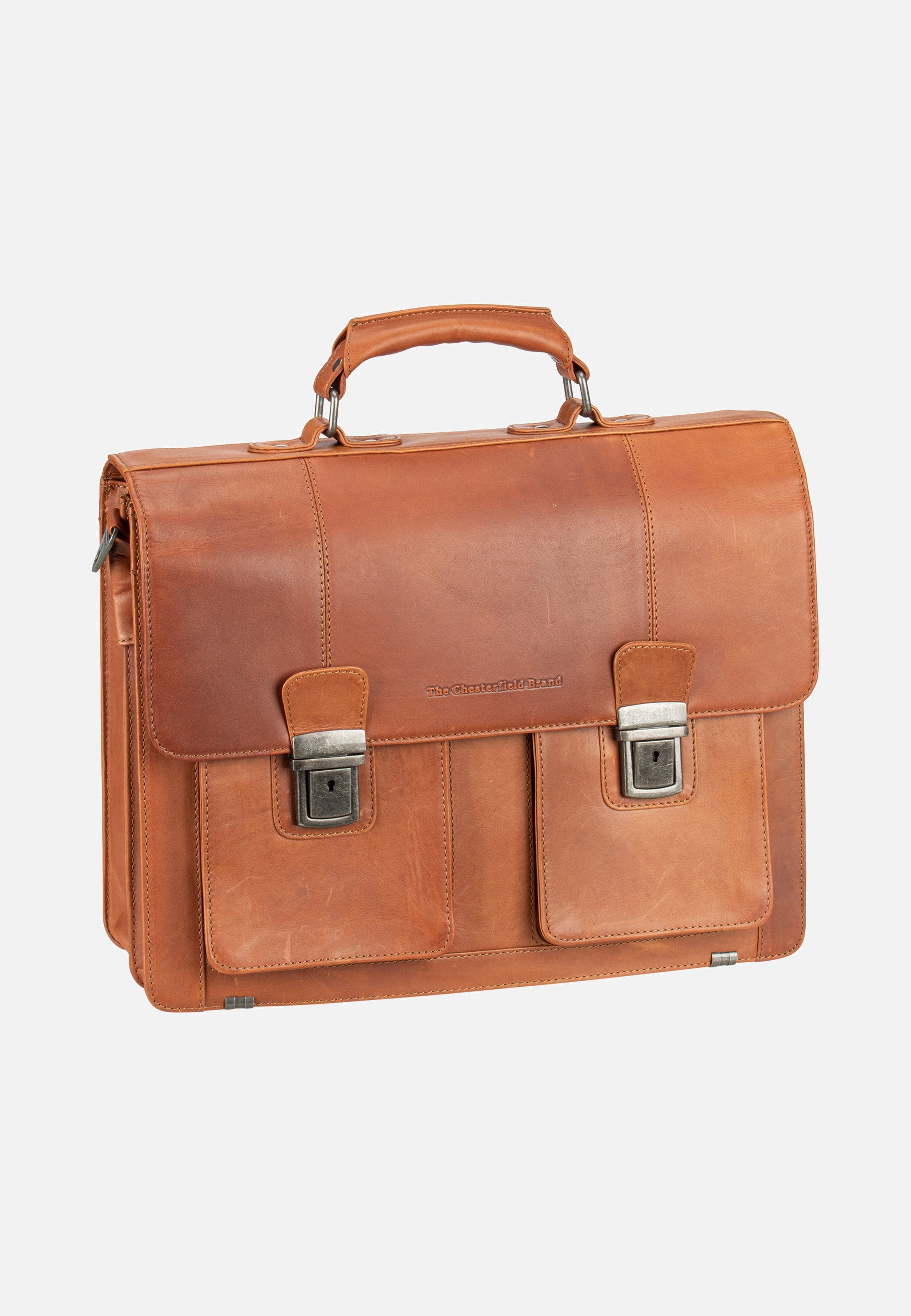 The Chesterfield Brand - Springfield 1072 Cognac - Briefcase | Men-Image