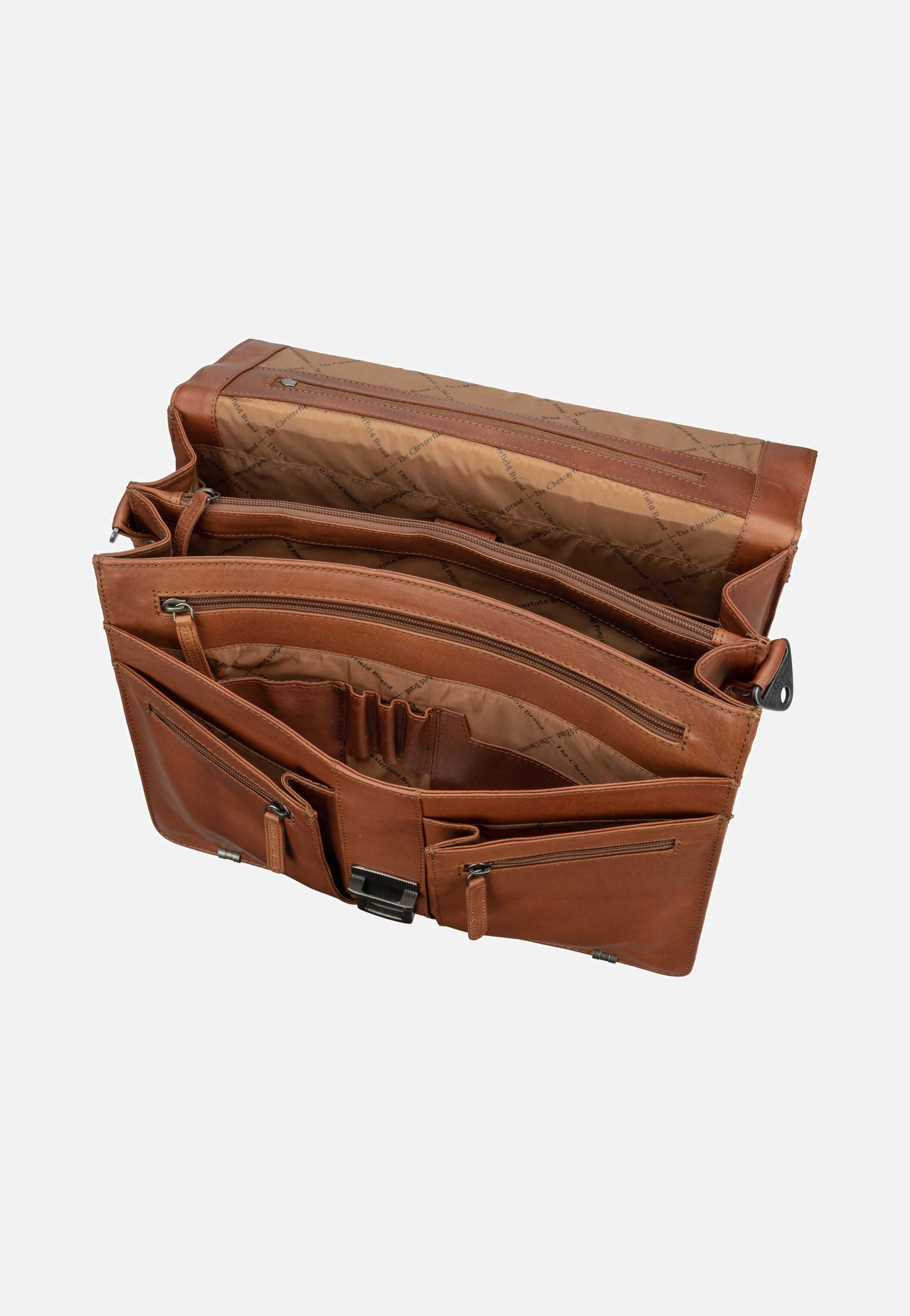 The Chesterfield Brand - Stuttgart 1071 Cognac - Briefcase | Men-Image