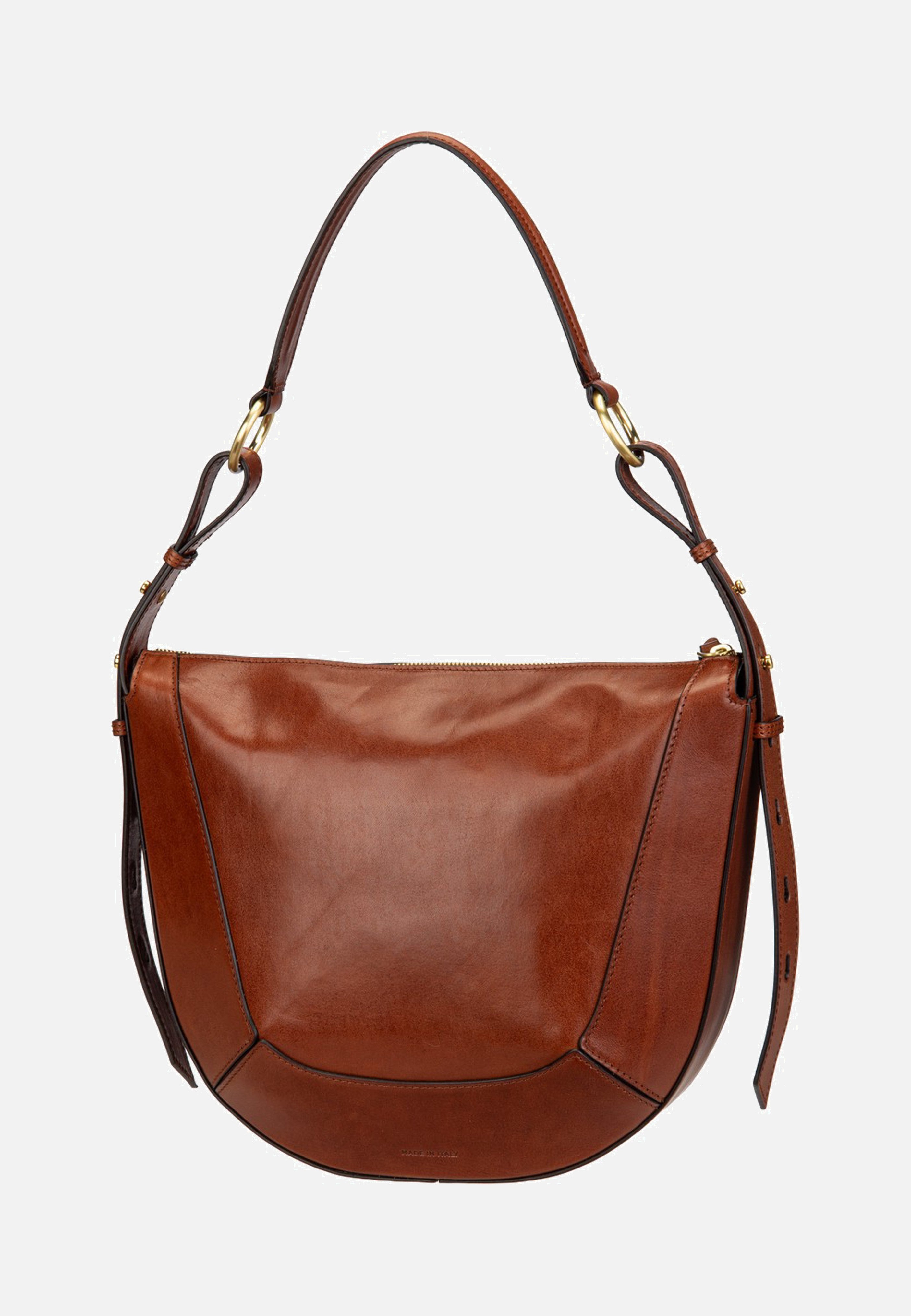 The Bridge Fedora Shoulder Marrone/Oro Hobo Bag