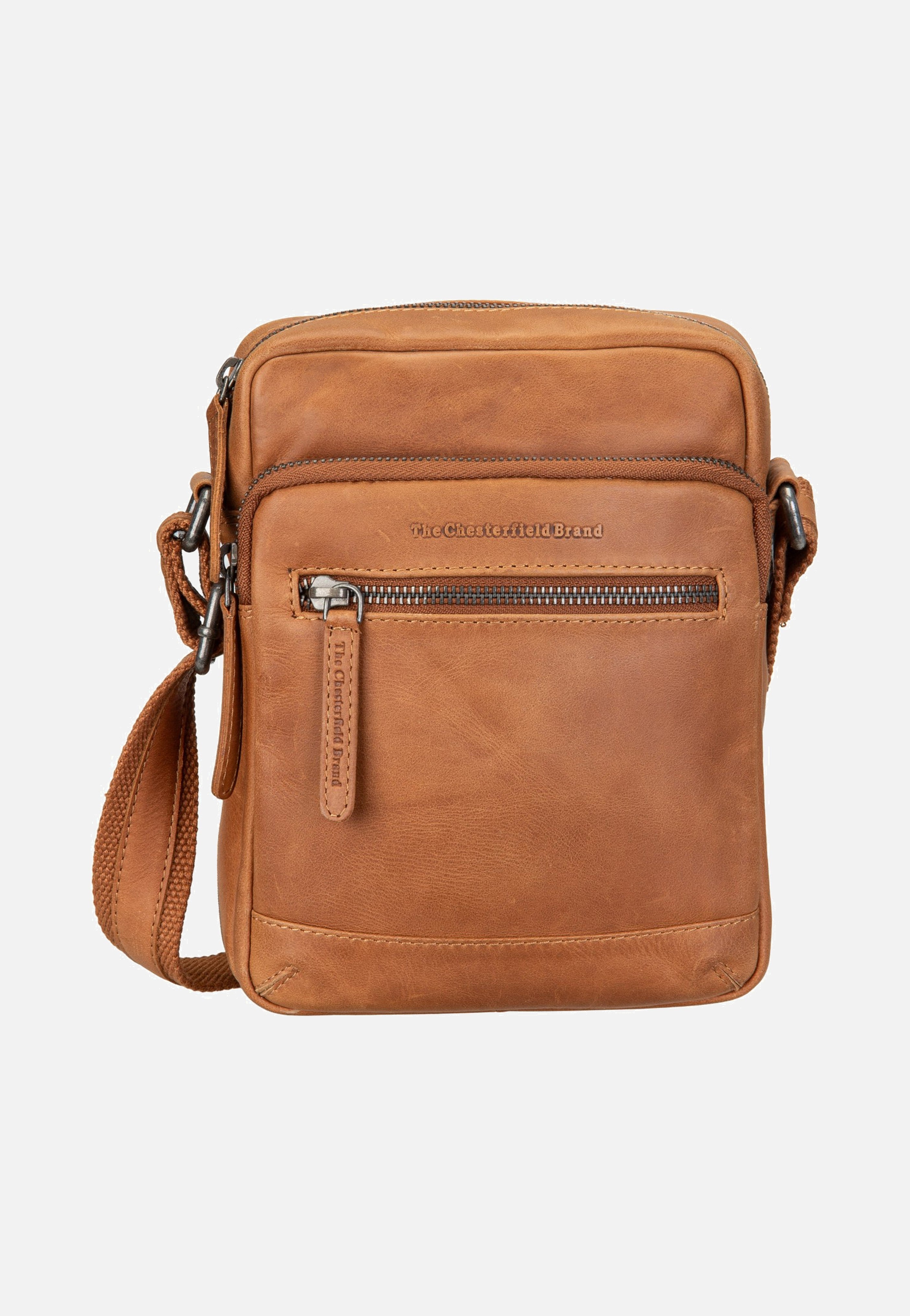The Chesterfield Brand Birmingham 0980 Cognac Crossbody Bag