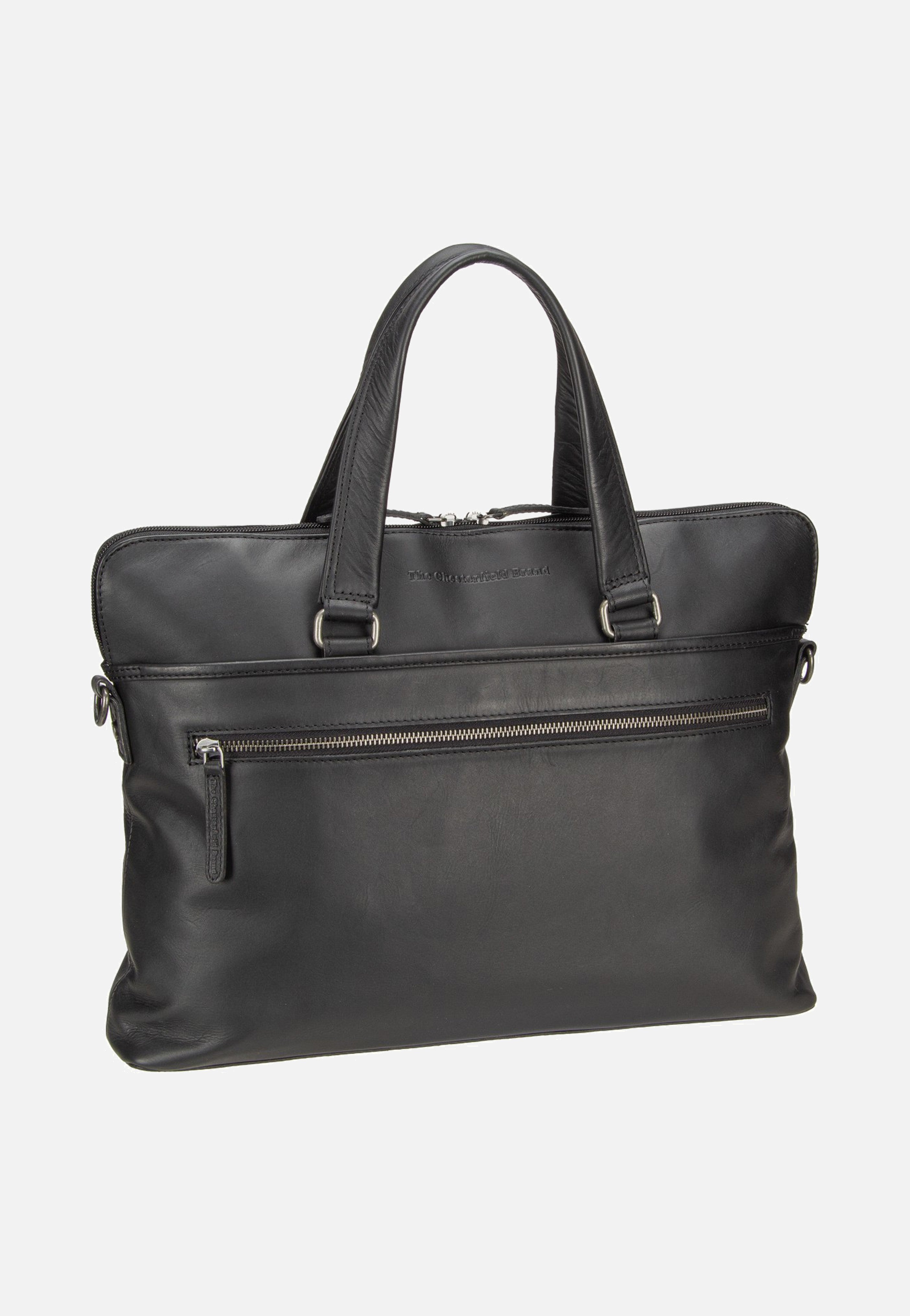 The Chesterfield Brand Elvas 1103 Black Briefcase