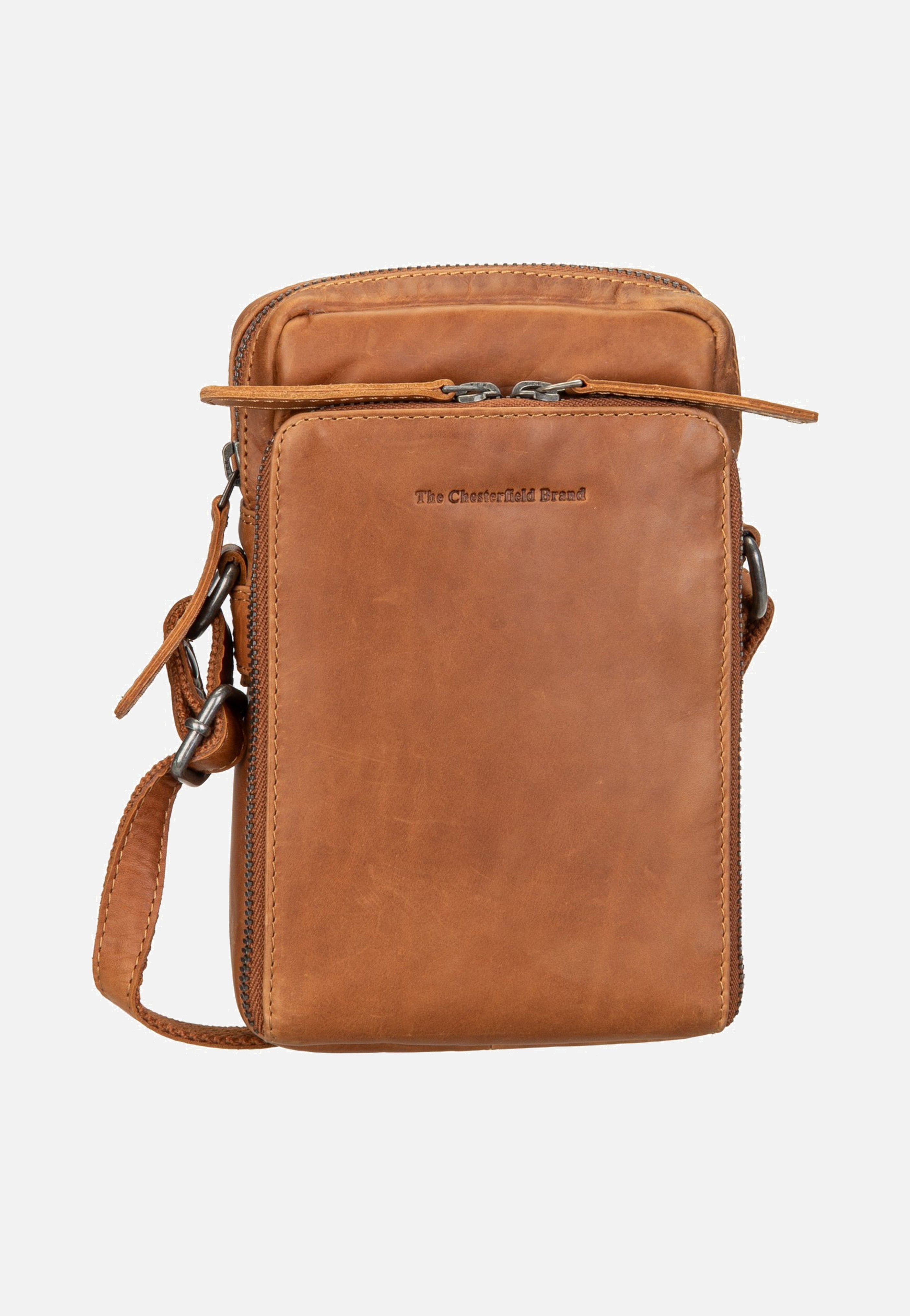 The Chesterfield Brand Hamilton 1163 Cognac Phone Pouch