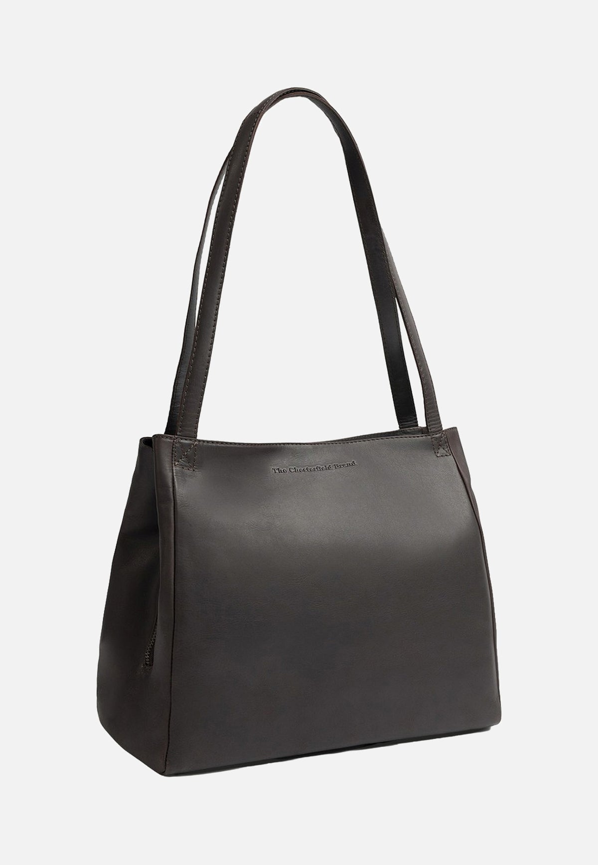 The Chesterfield Brand Lioren 1450 Brown Schultertasche