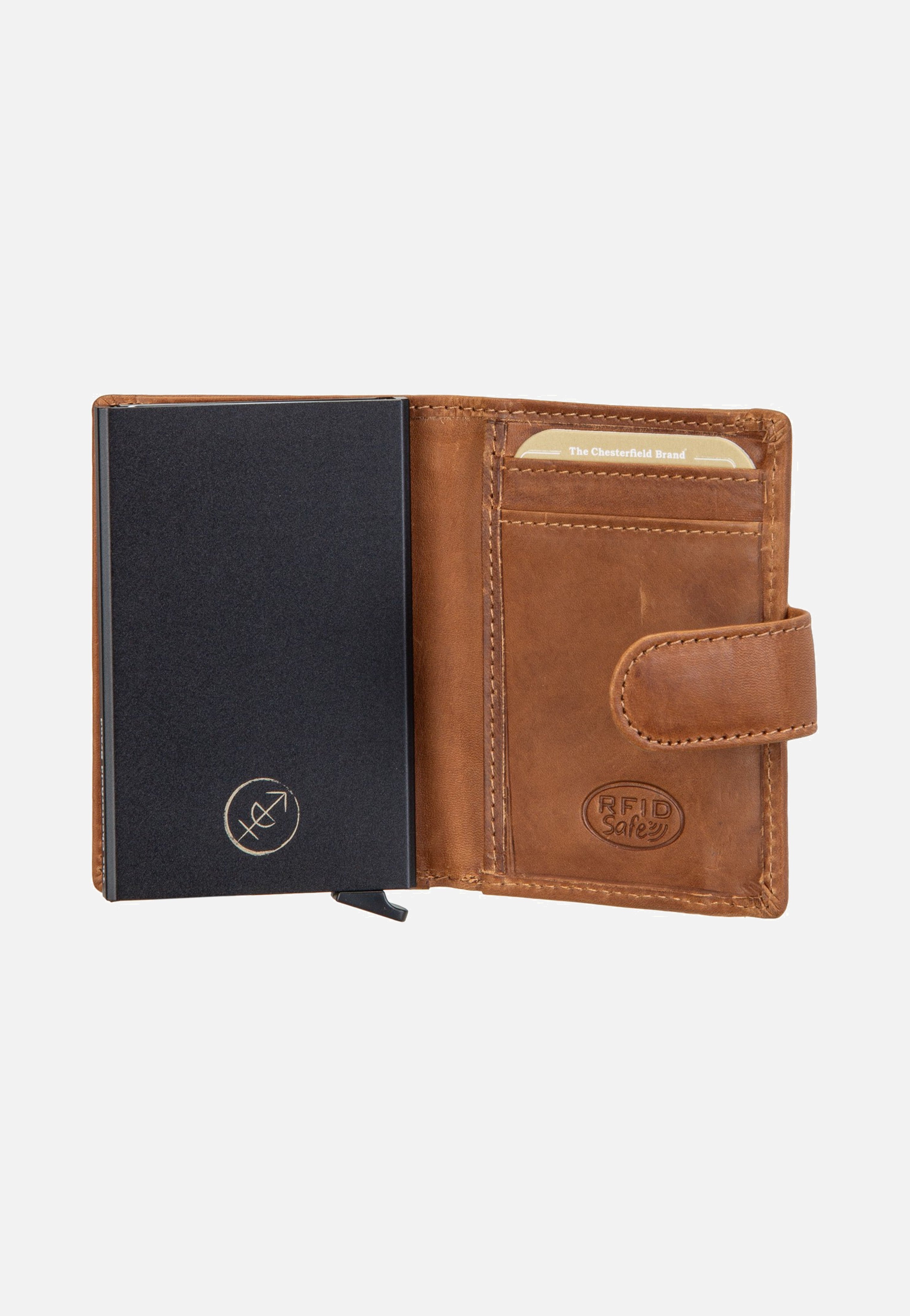 The Chesterfield Brand Loughton 0381 Cognac Card Holder