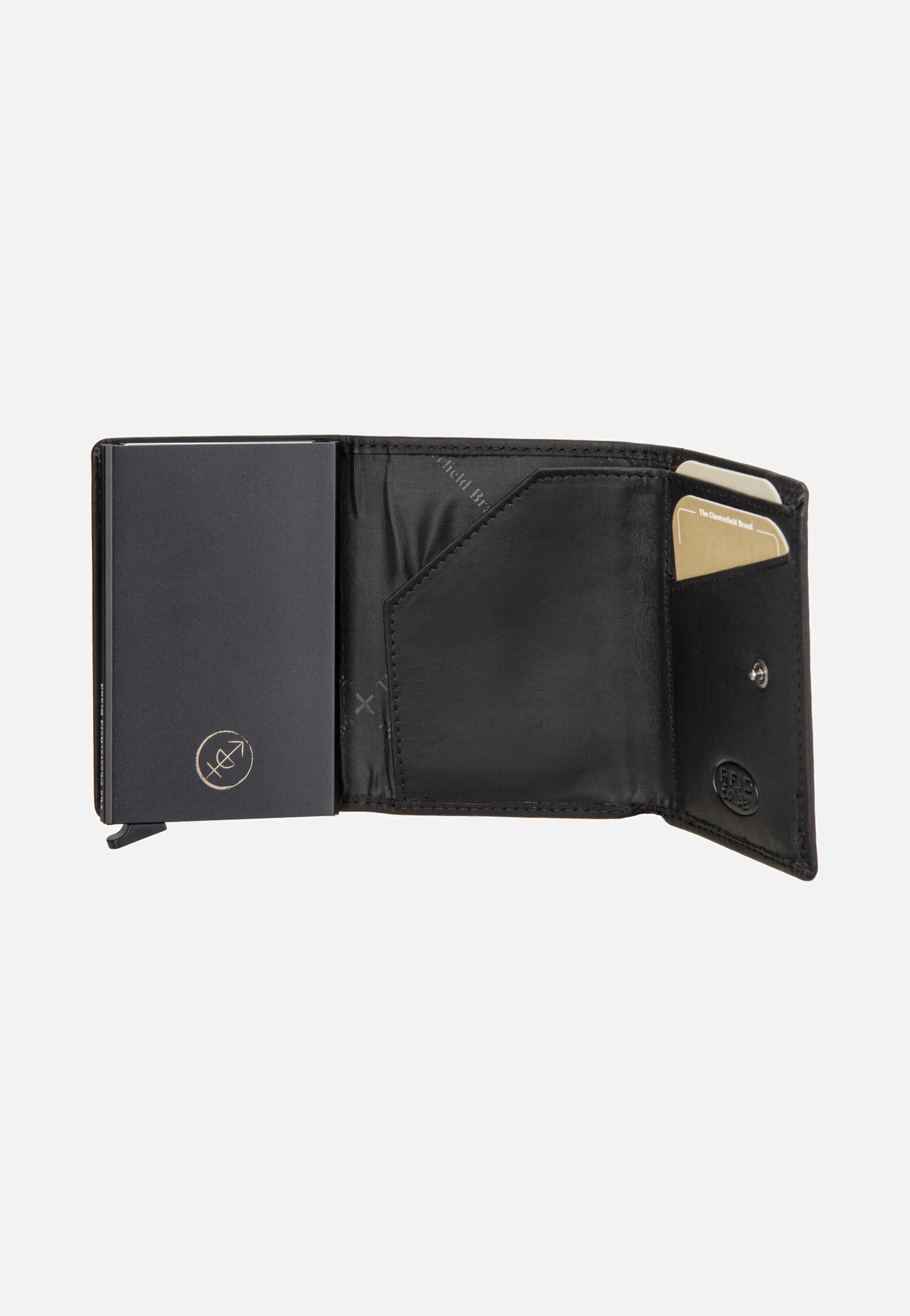 The Chesterfield Brand Palma 0383 Black Card Holder