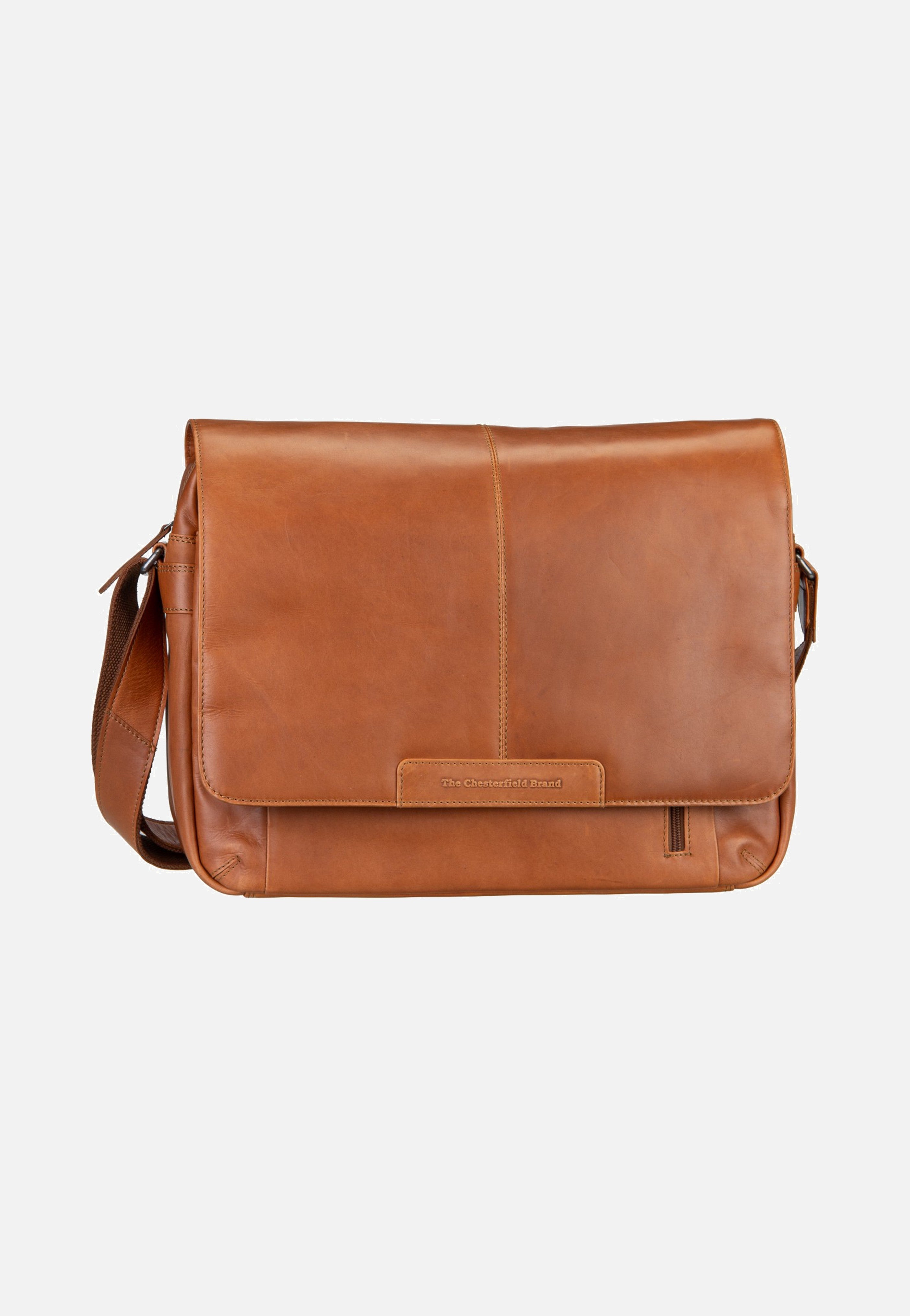 The Chesterfield Brand Richard 0552 Cognac Messenger Bag