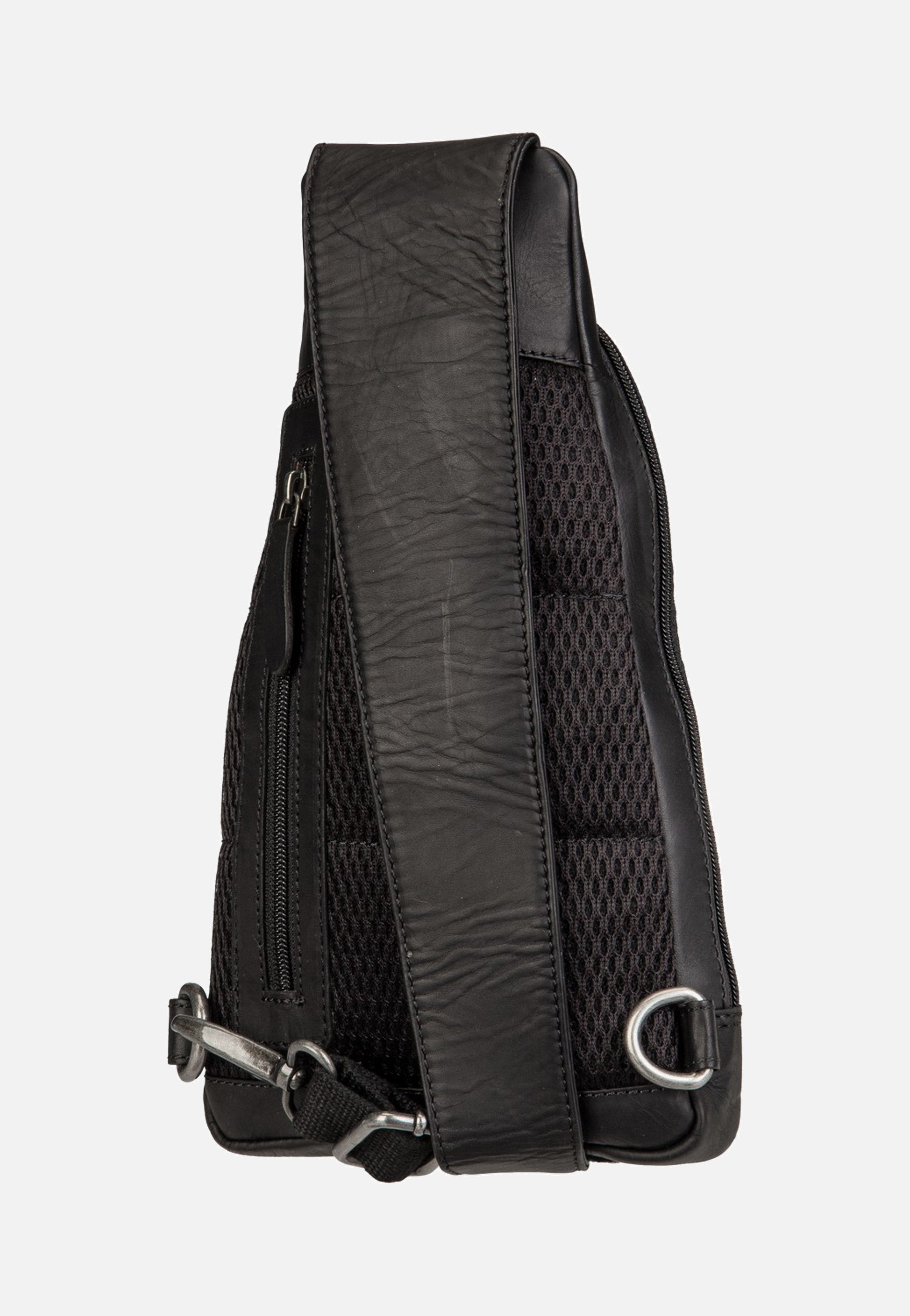 The Chesterfield Brand Bowey 0703 Black Sling Bag