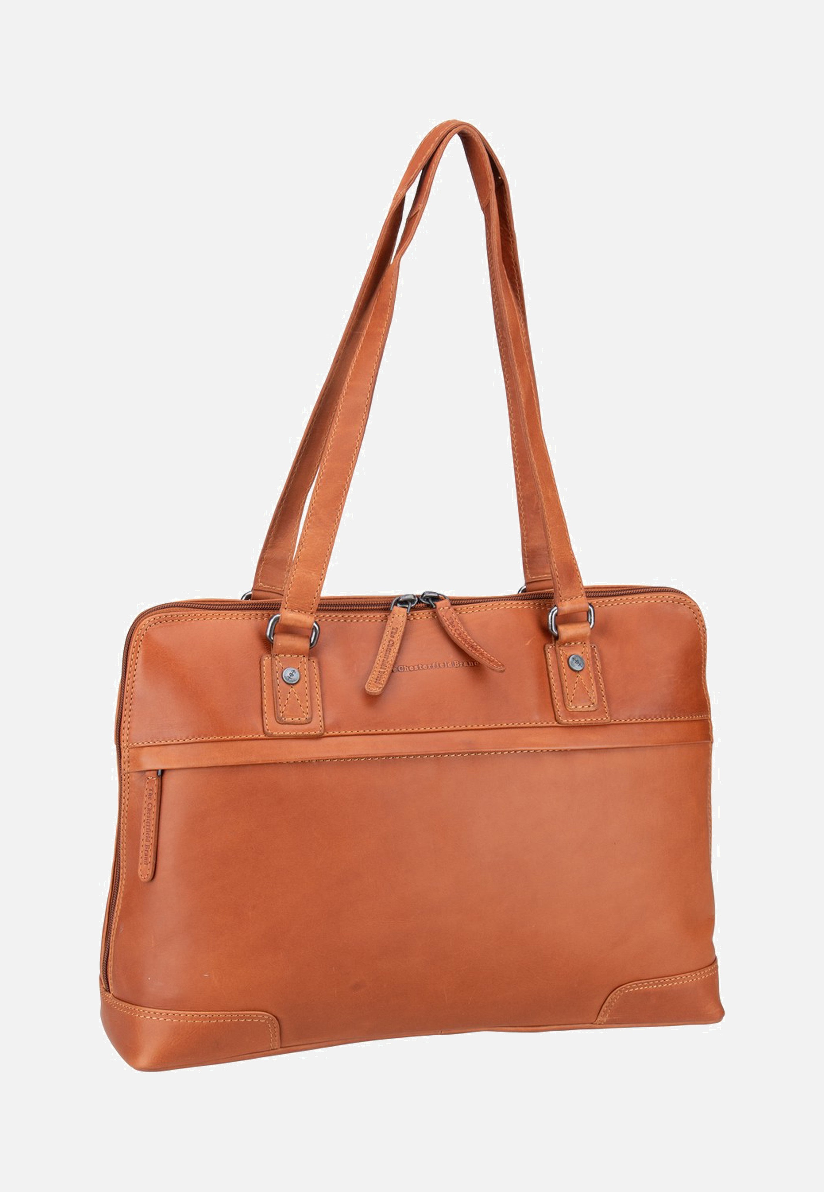 The Chesterfield Brand Branson 1341 Cognac Schultertasche
