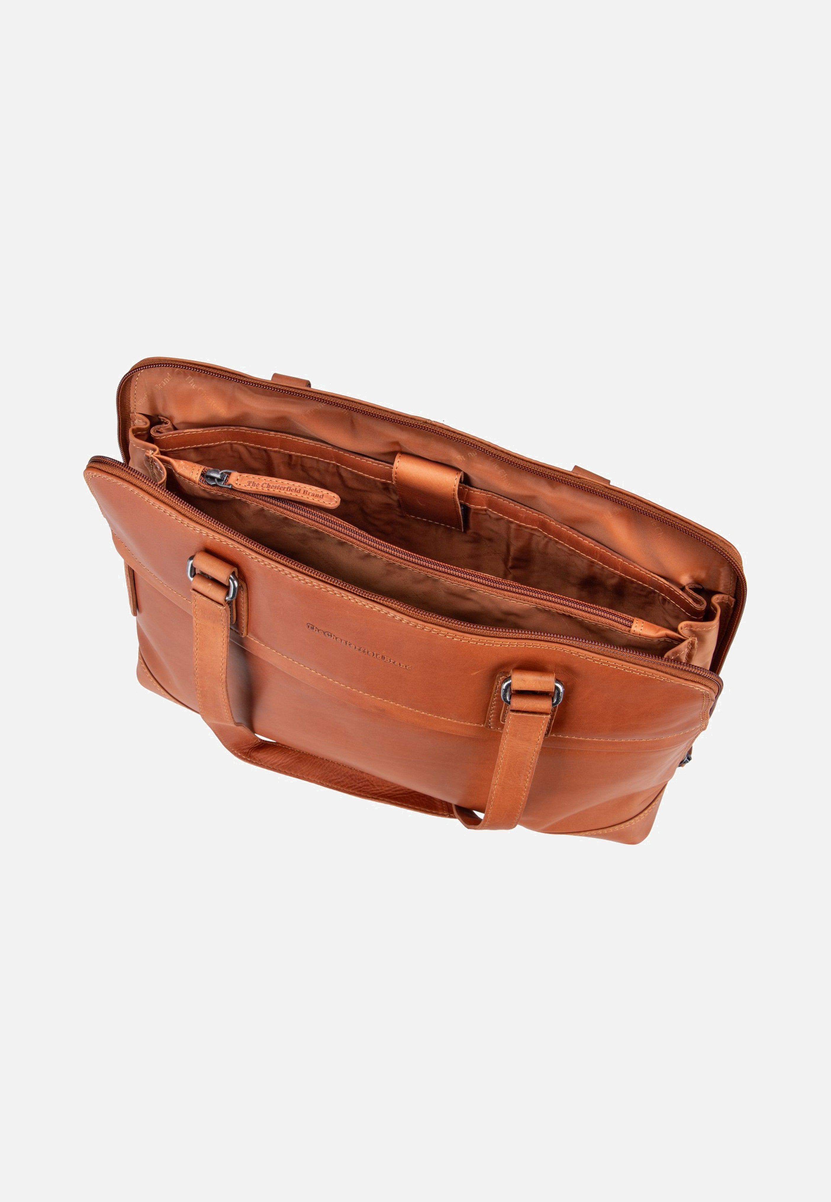 The Chesterfield Brand Branson 1341 Cognac Schultertasche