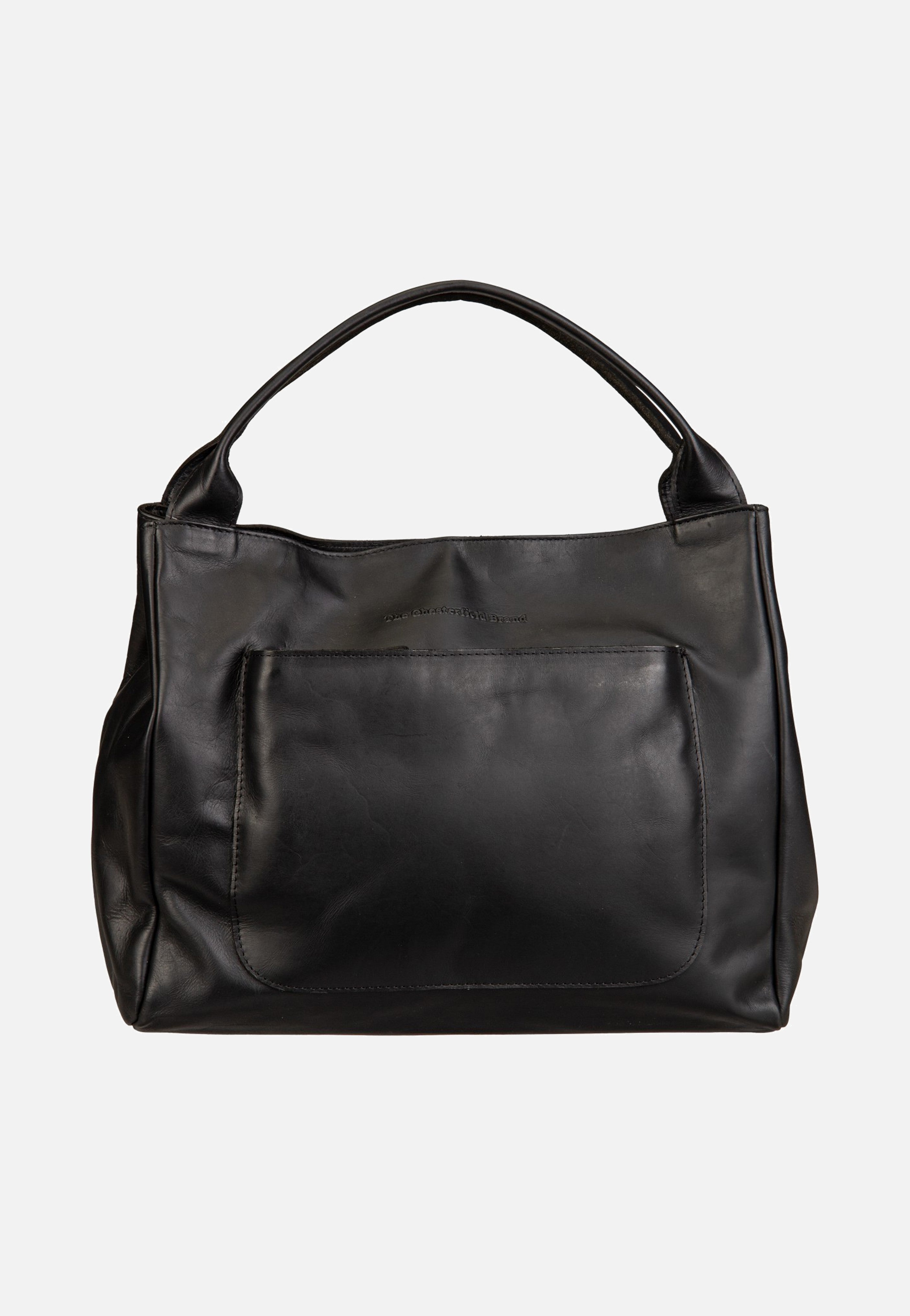 The Chesterfield Brand Fioline 1395 Black Schultertasche