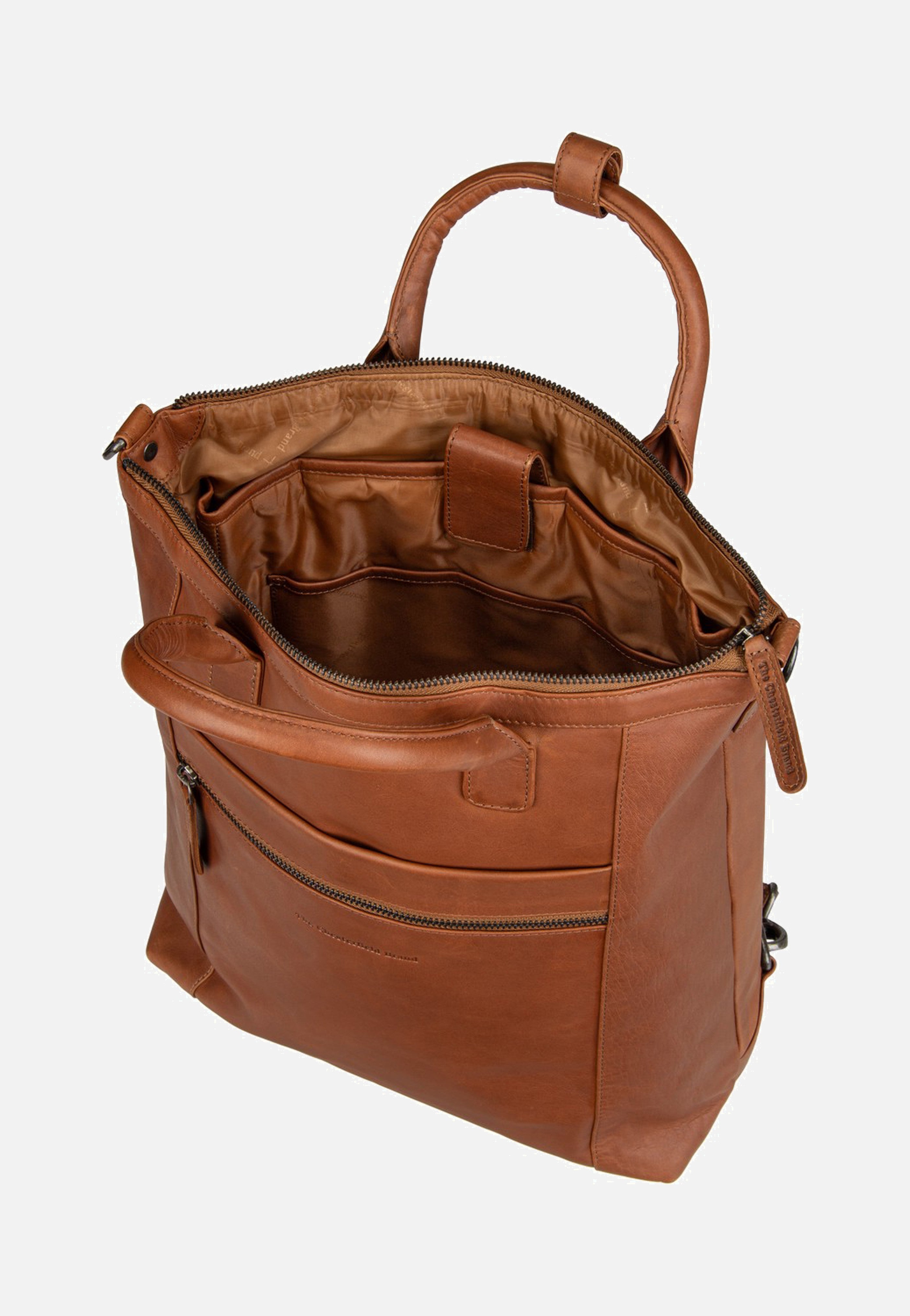 The Chesterfield Brand - Luisa 0335 Cognac - 2in1 Backpack Bag | Women-Image