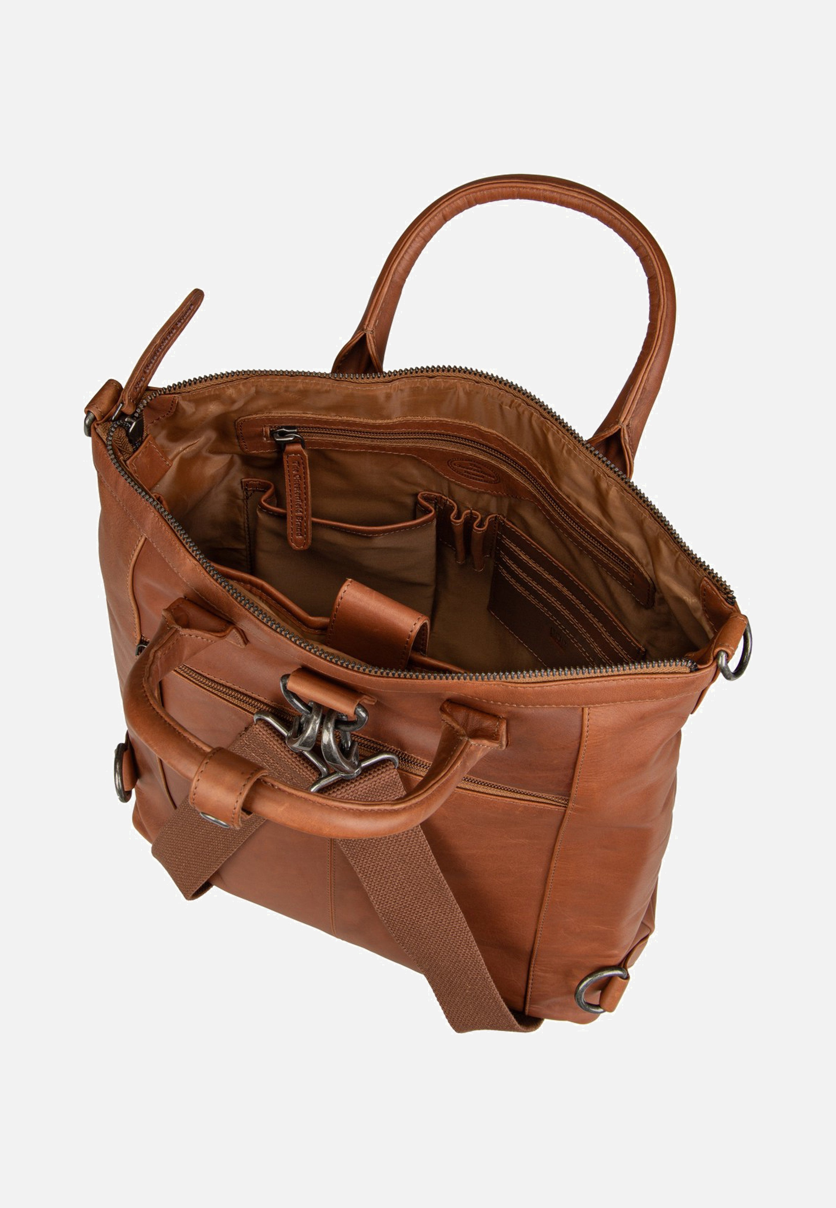 The Chesterfield Brand - Luisa 0335 Cognac - 2in1 Backpack Bag | Women-Image