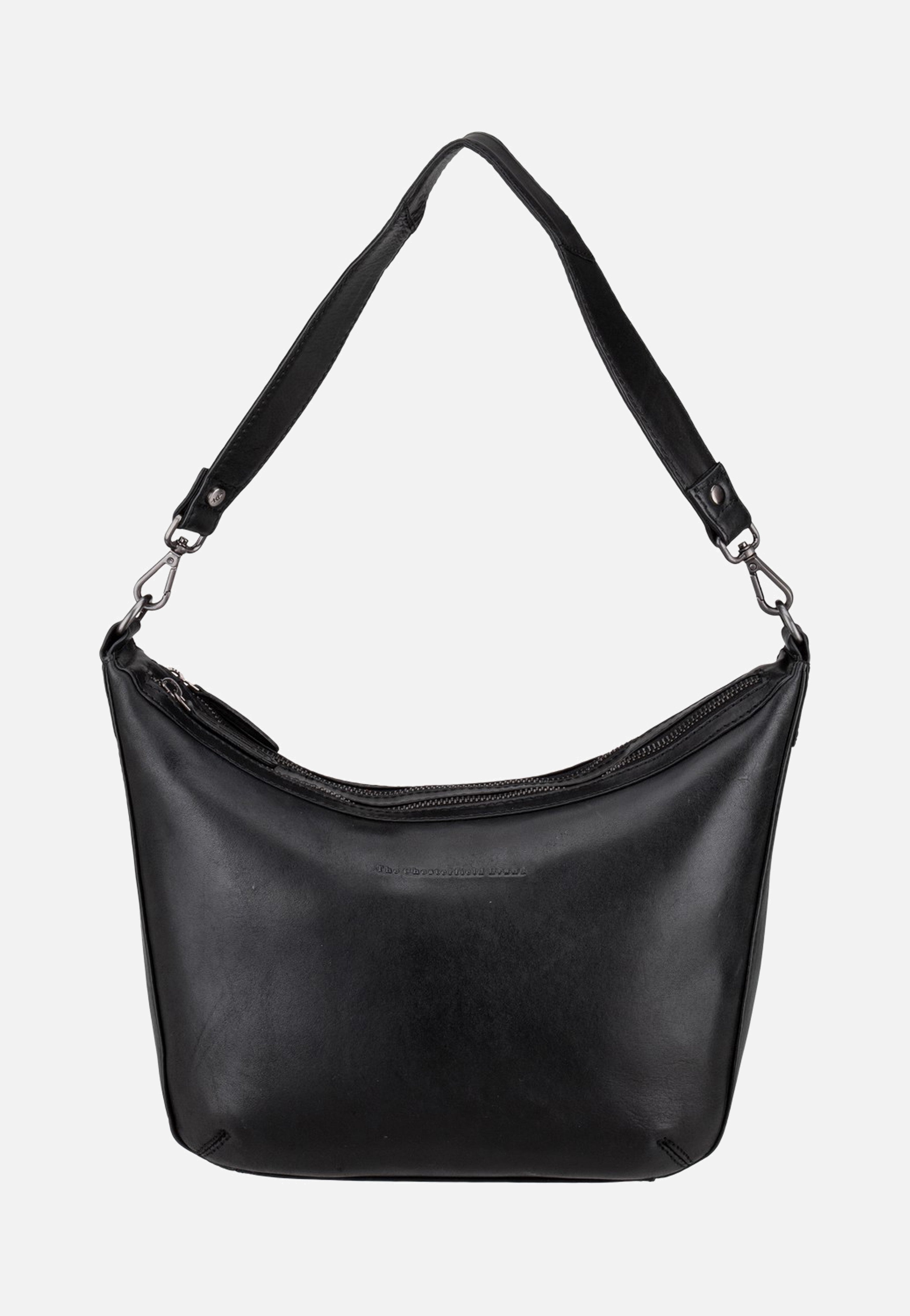 The Chesterfield Brand Moneva 1393 Black Schultertasche