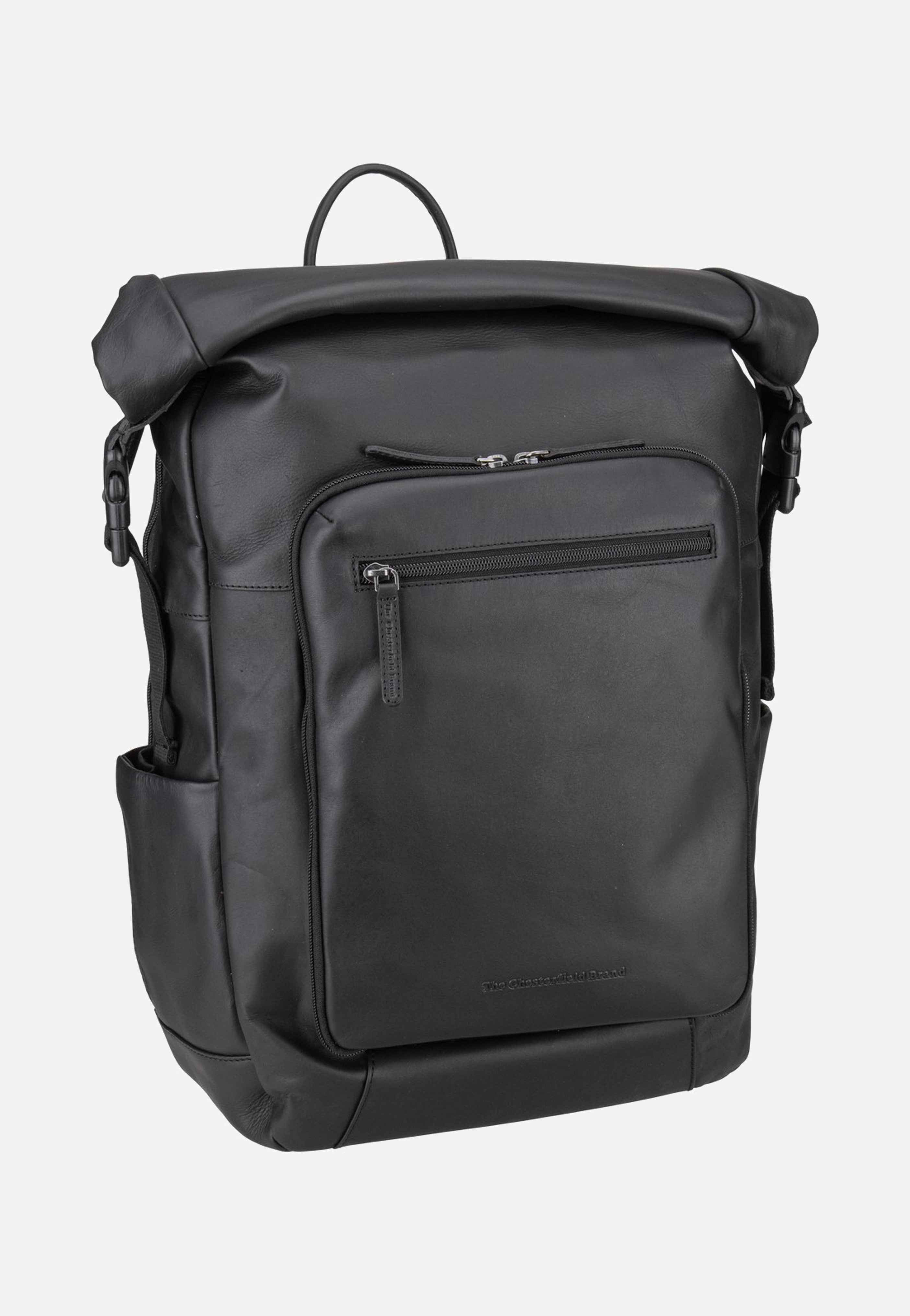 The Chesterfield Brand - Remo 0713 Black - Rolltop Backpack | Neutral-Image