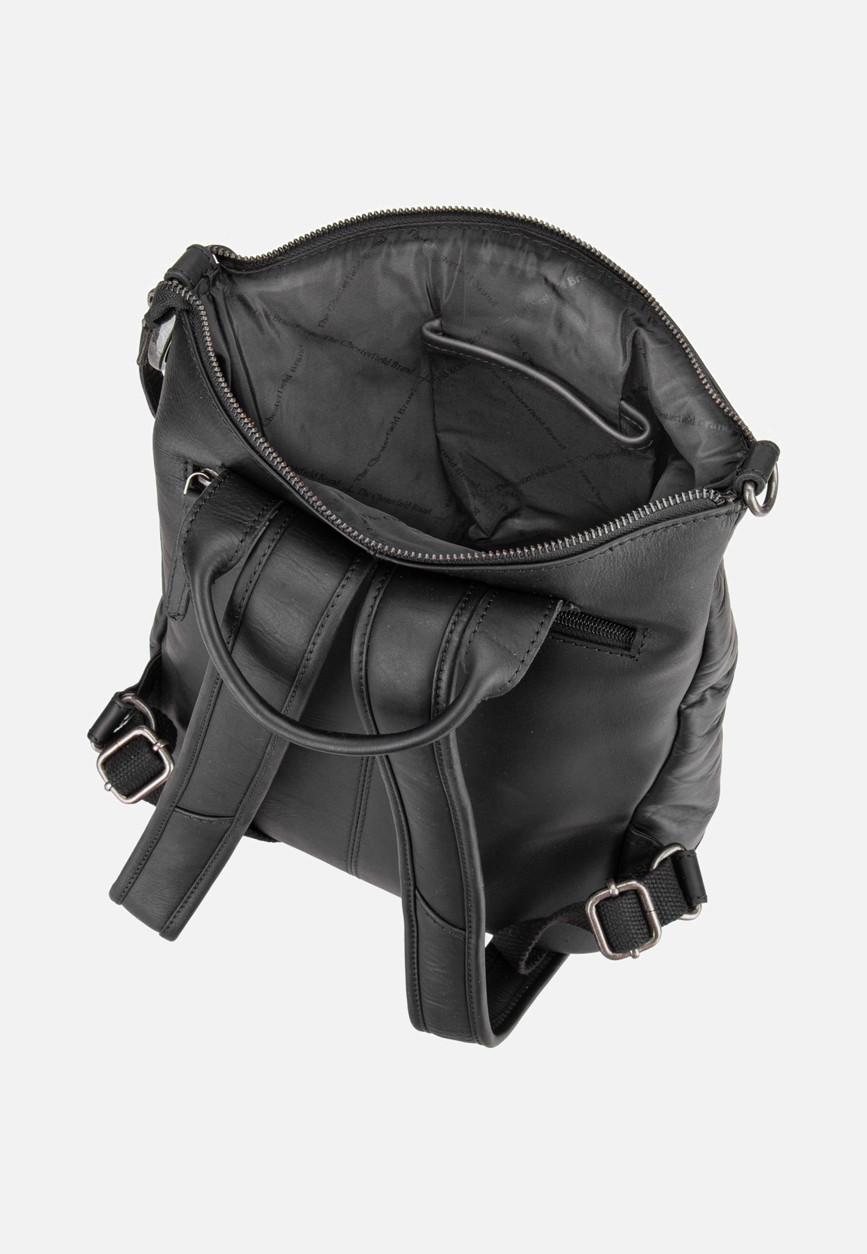The Chesterfield Brand Saar 0261 Black Rucksack