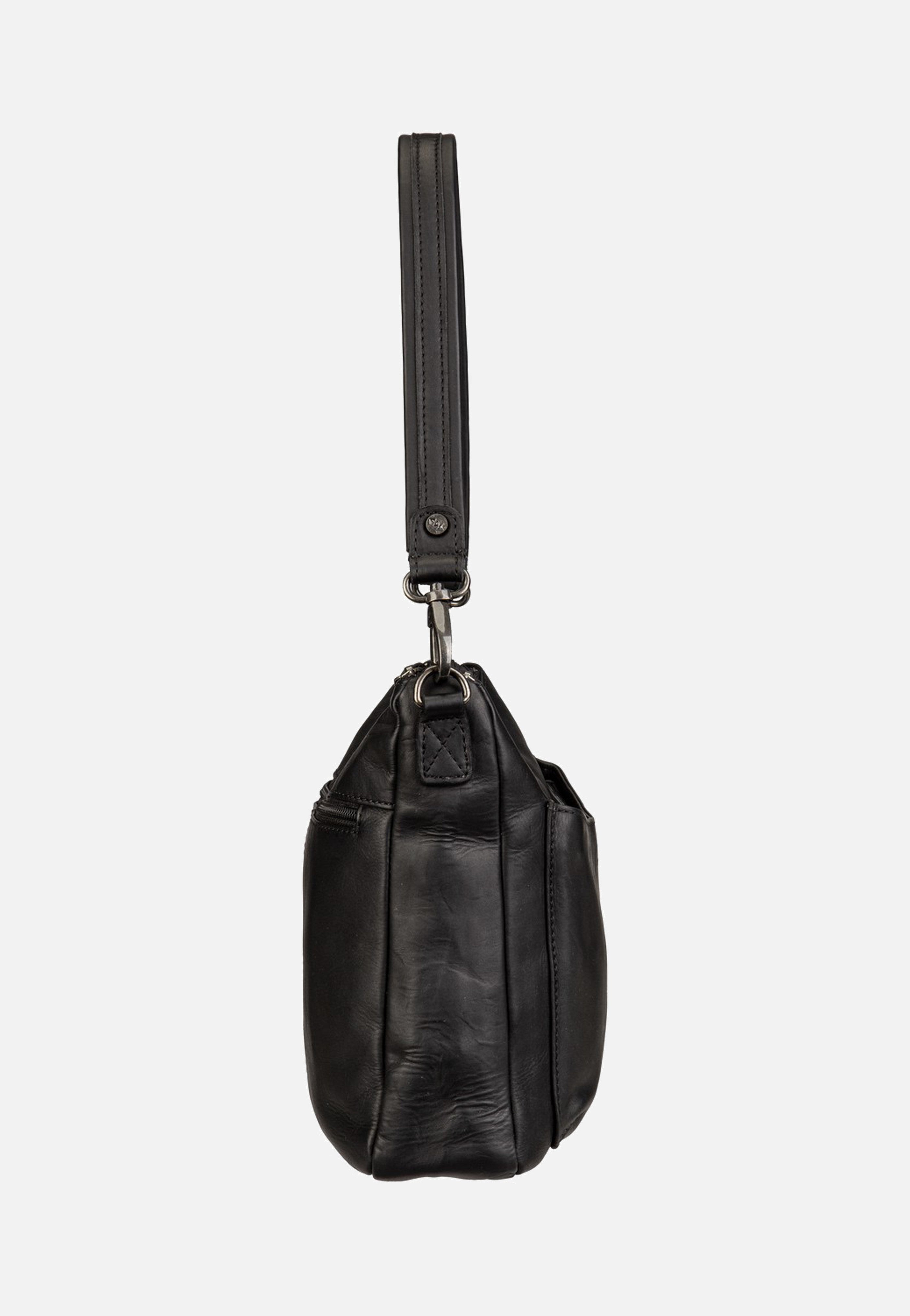 The Chesterfield Brand Tivra 1408 Black Schultertasche