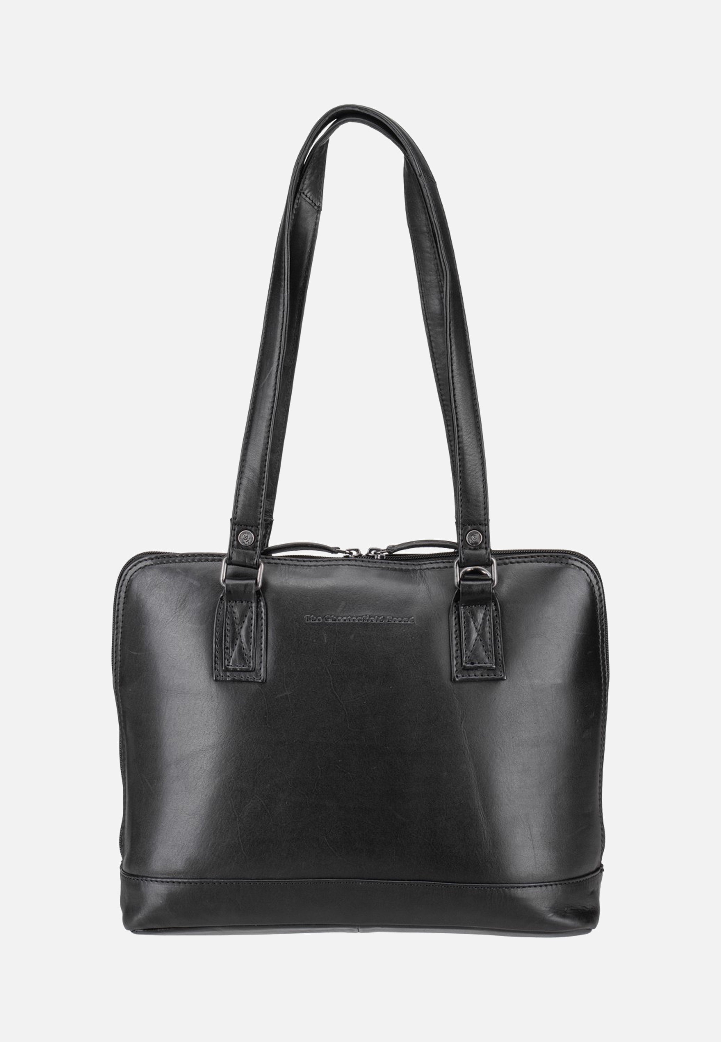 The Chesterfield Brand Viamonte 1392 Black Schultertasche