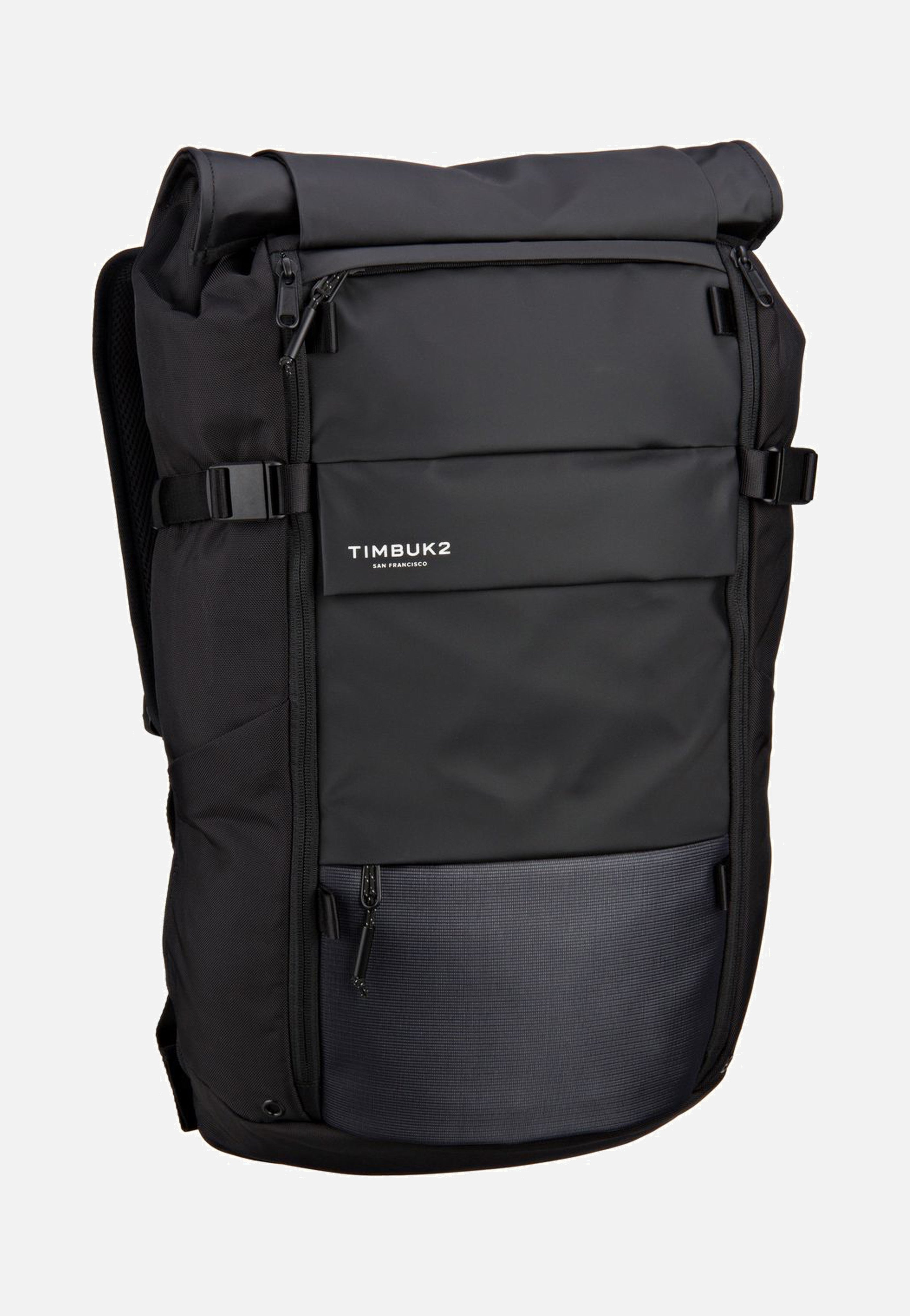 Timbuk2 Clark Pack Jet Black Rolltop Rucksack