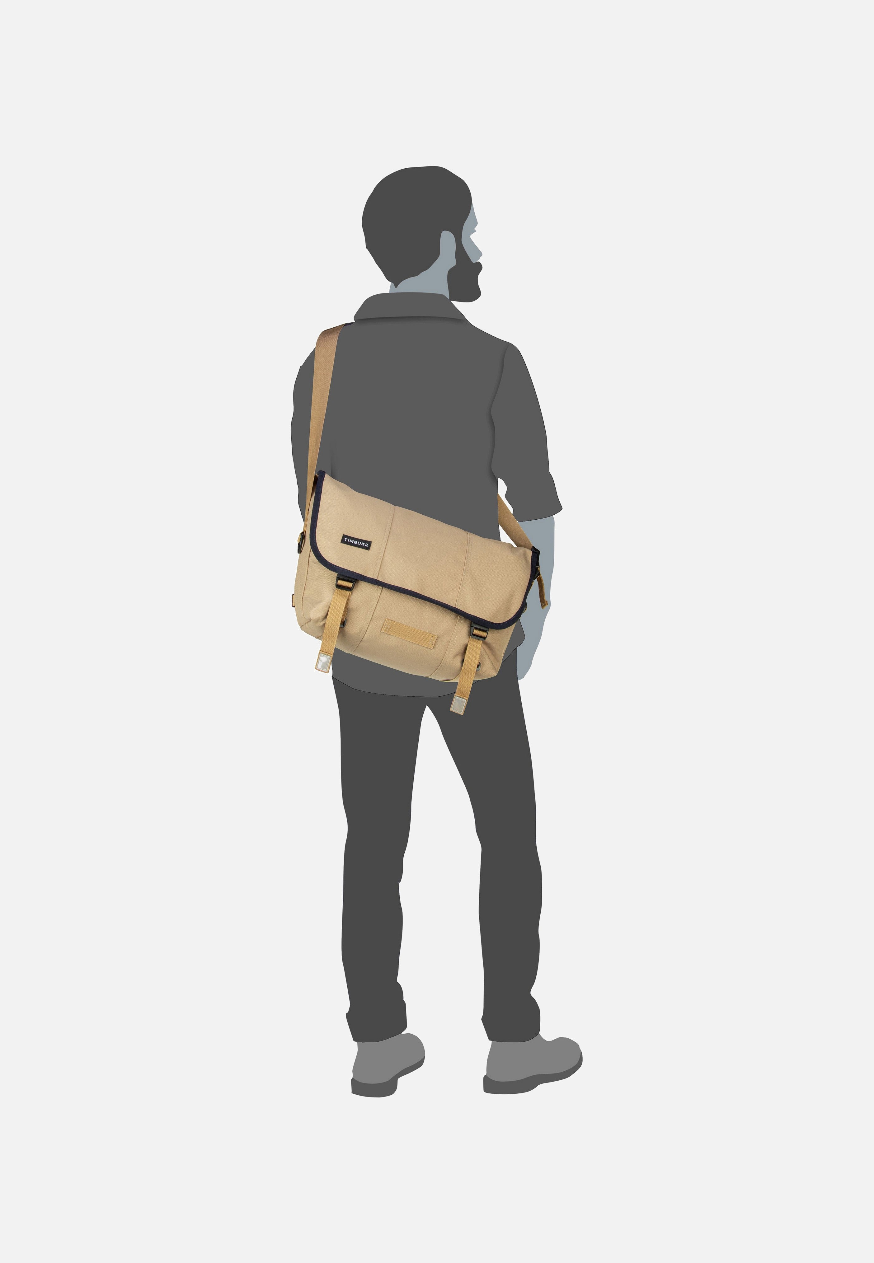 Timbuk2 - Classic M Eco Barley Pop - Messenger Bag | Neutral-Image