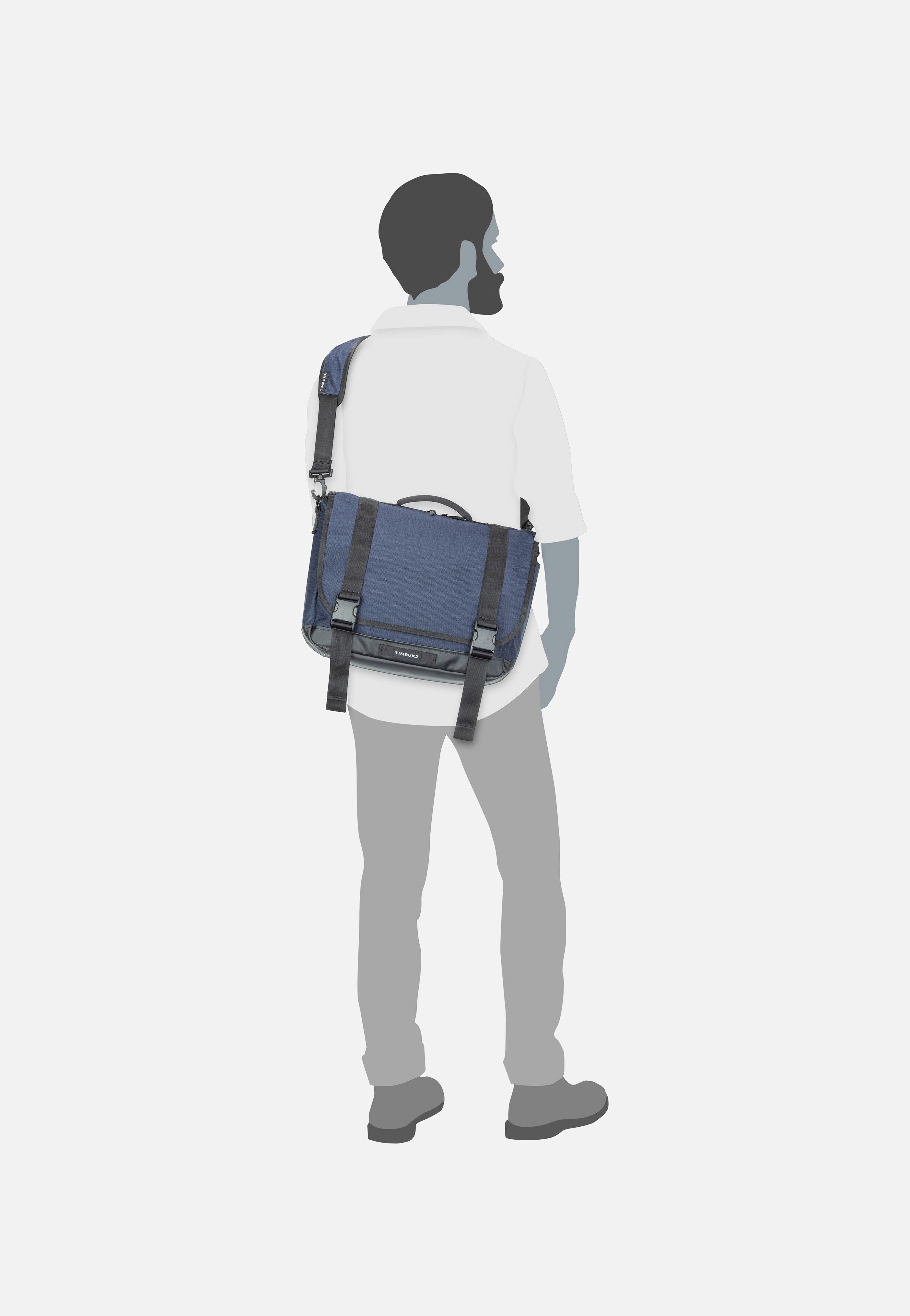 Timbuk2 - Commute M Eco Eco Nautical - Messenger Bag | Neutral-Image