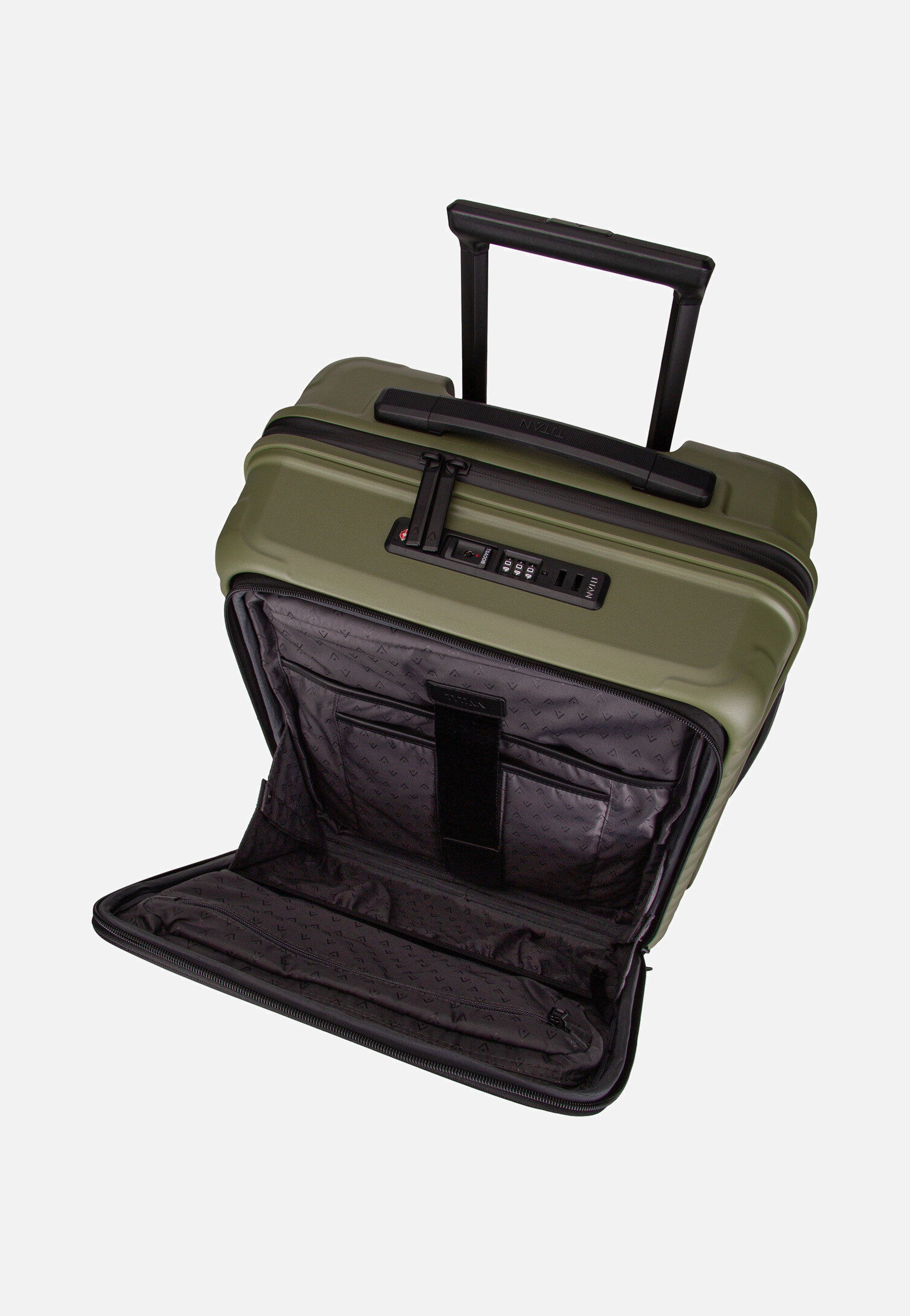 Titan - UPGRADE 4w Trolley S VT Forest Green - Suitcase | Neutral-Image