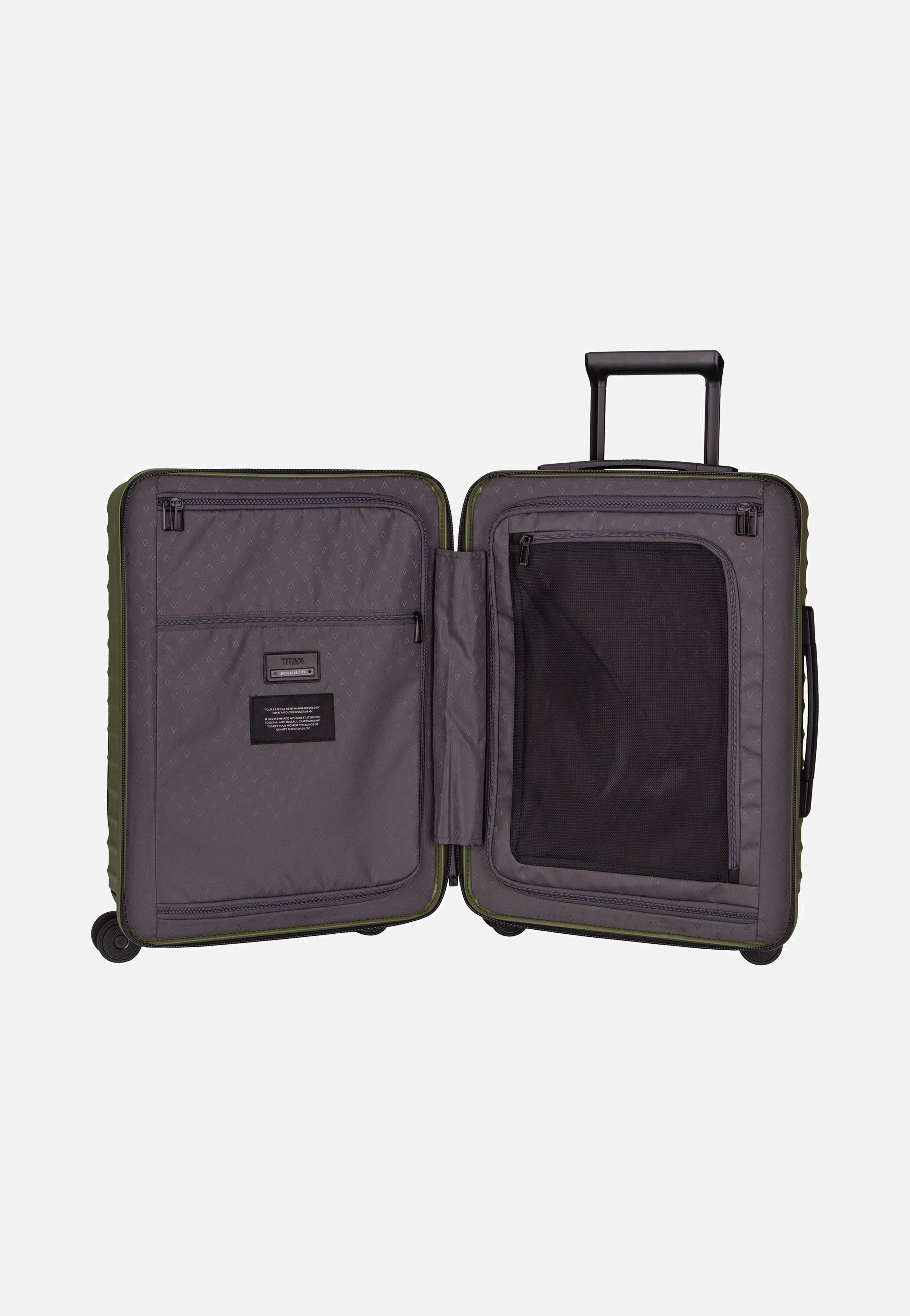 Titan - UPGRADE 4w Trolley S VT Forest Green - Suitcase | Neutral-Image