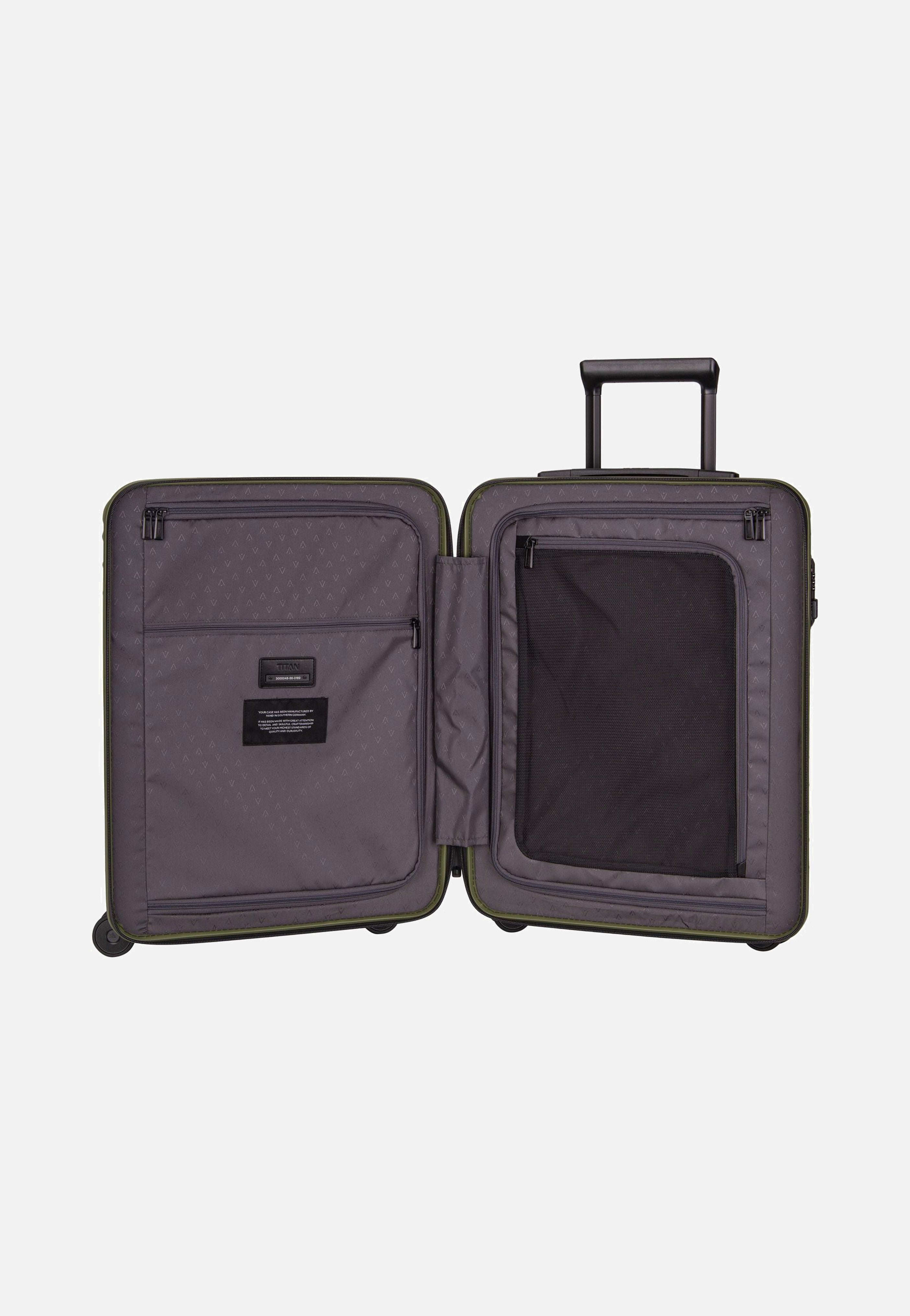 Titan - UPGRADE 4w Trolley S20 Forest Green - Suitcase | Neutral-Image