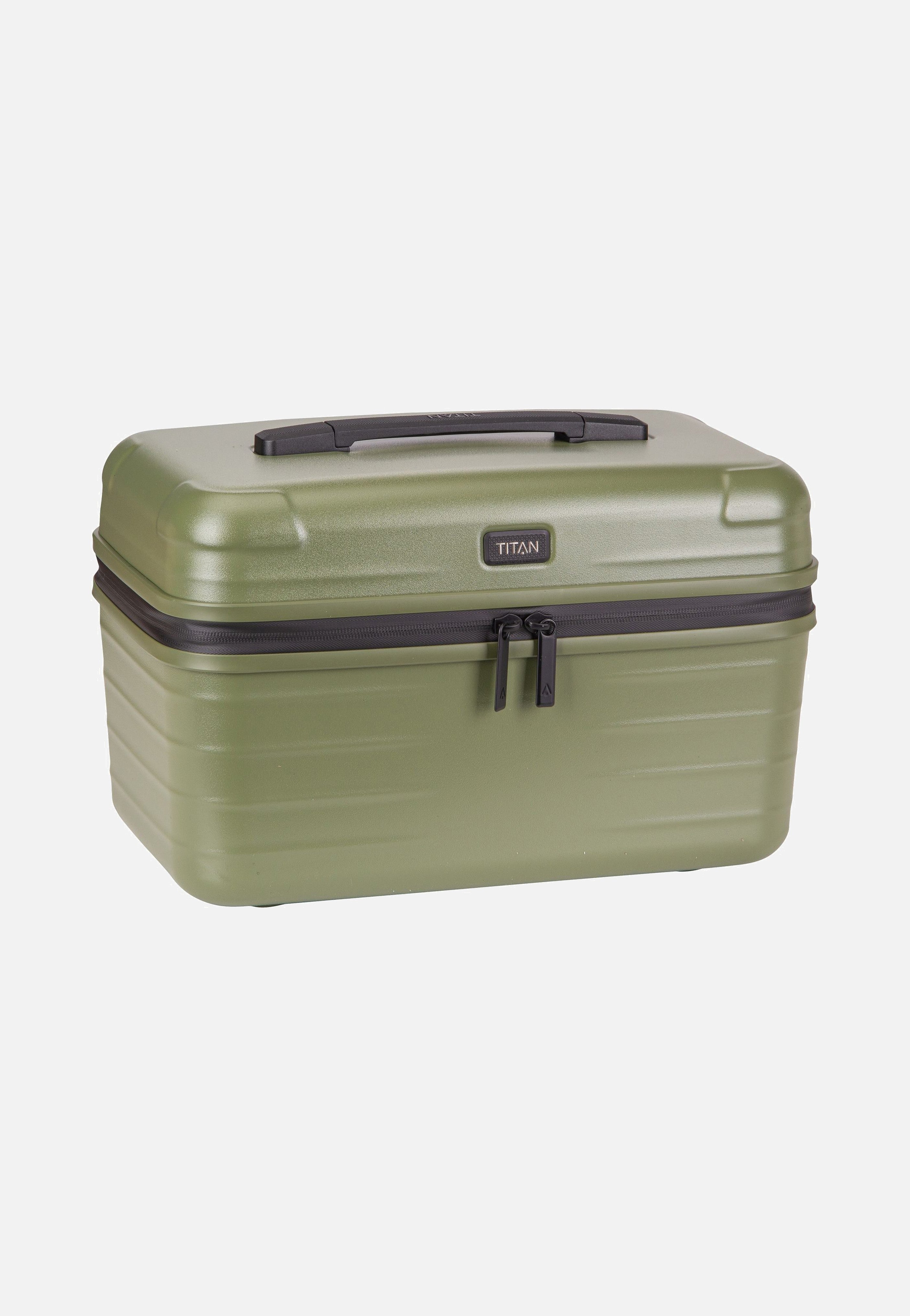 Titan UPGRADE Beautycase Forest Green Cosmetic Case