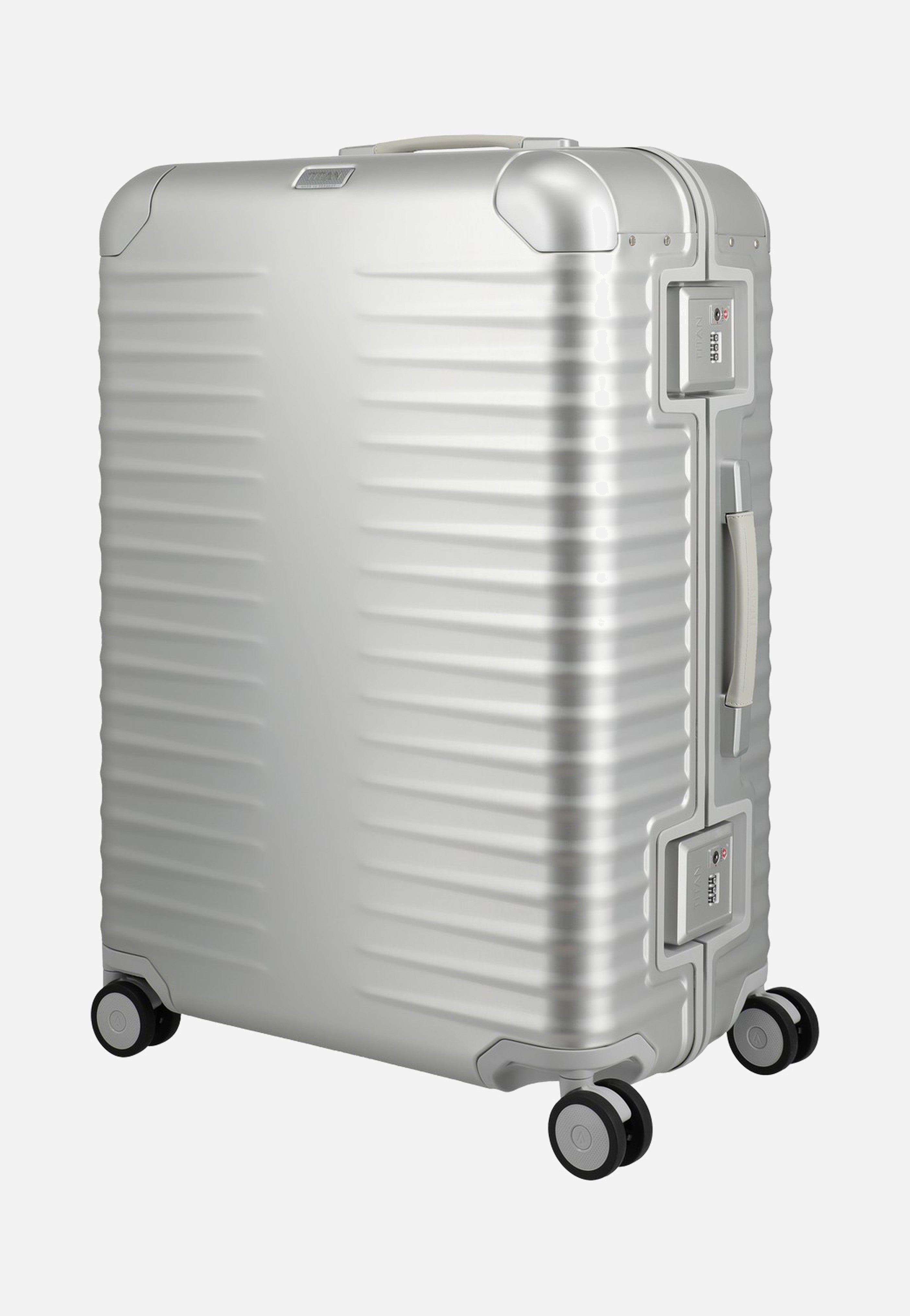 Titan ETERNITY 4w Trolley L Silver Koffer