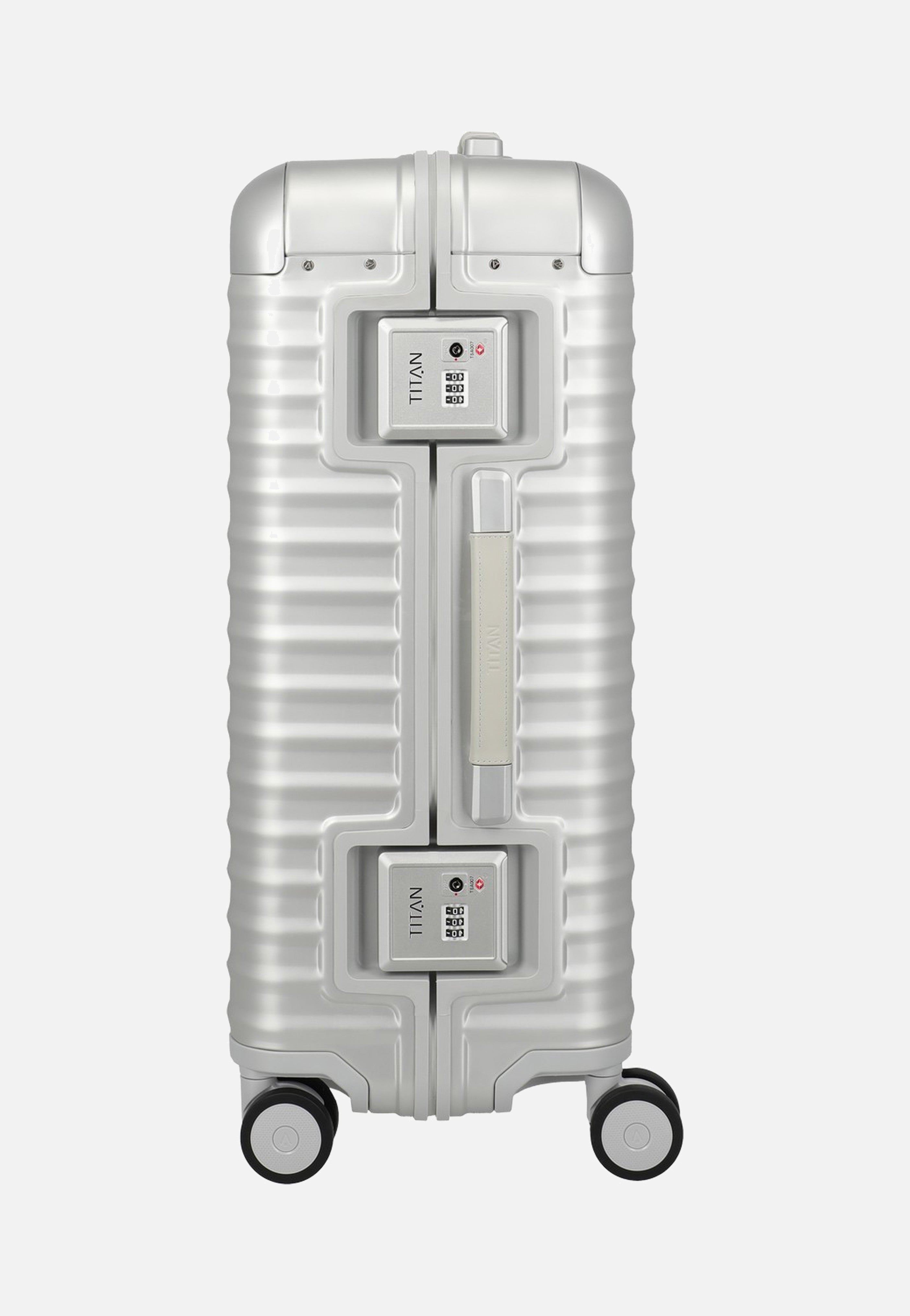 Titan ETERNITY 4w Trolley M+ Silver Koffer