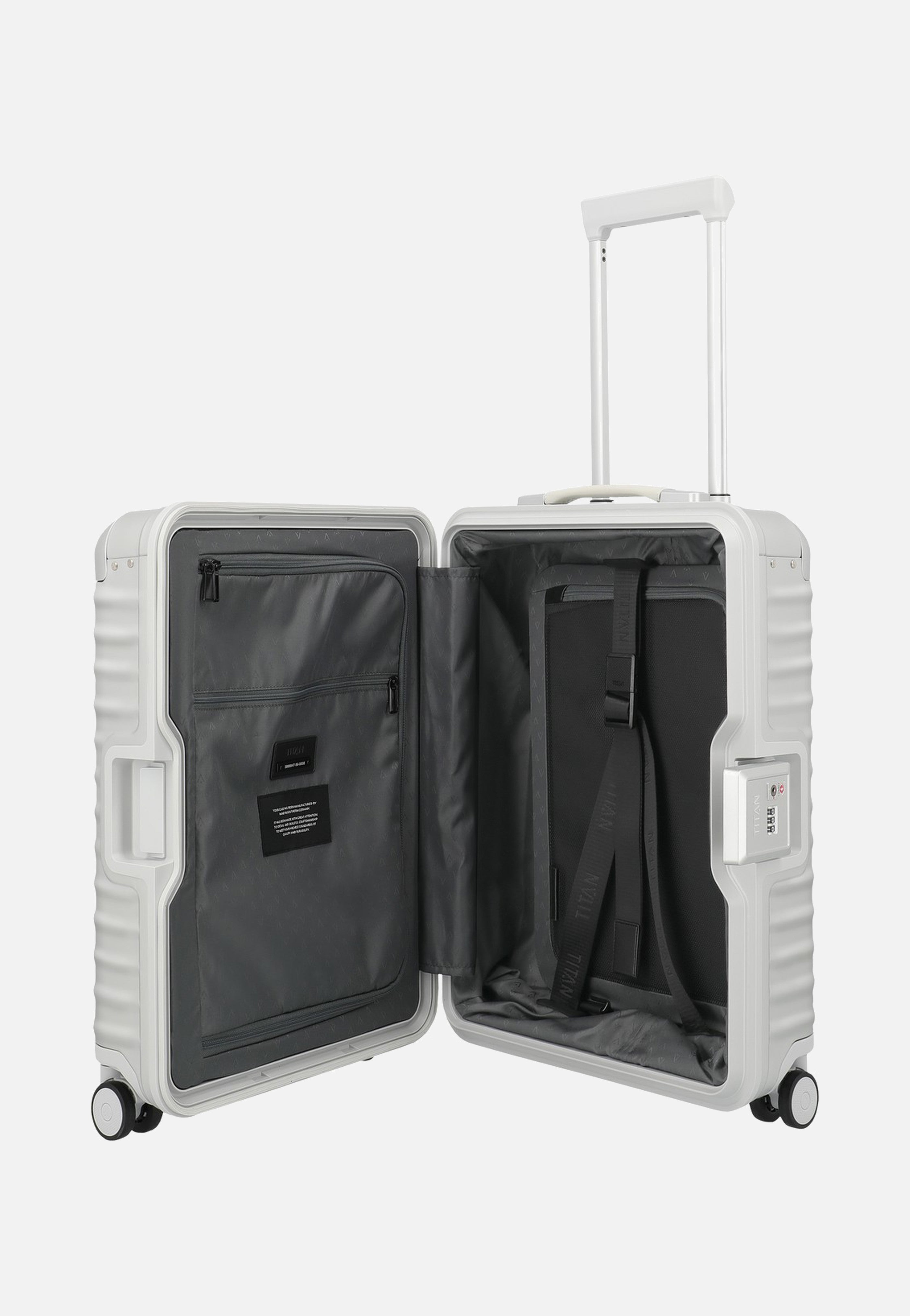Titan ETERNITY 4w Trolley S23 Silver Koffer