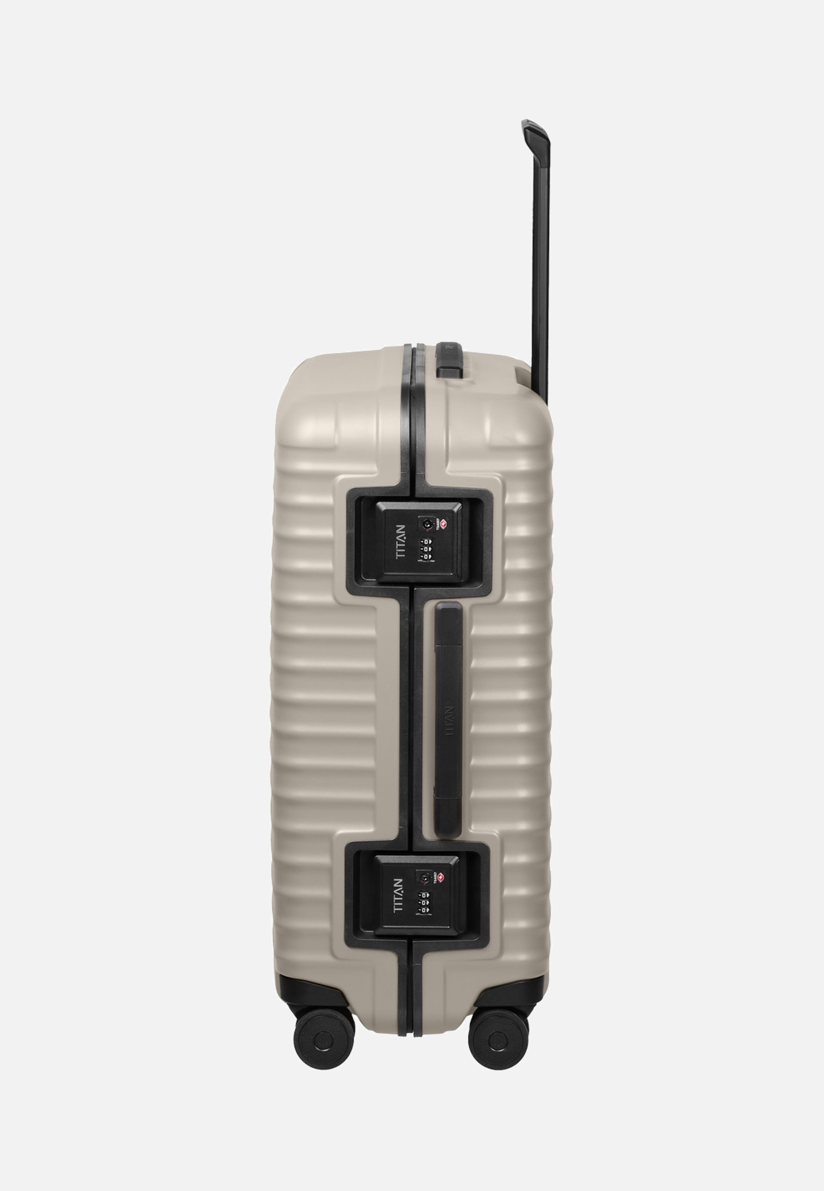 Titan OVERSEAS 4w Trolley M+ Moonstone Grey Suitcase