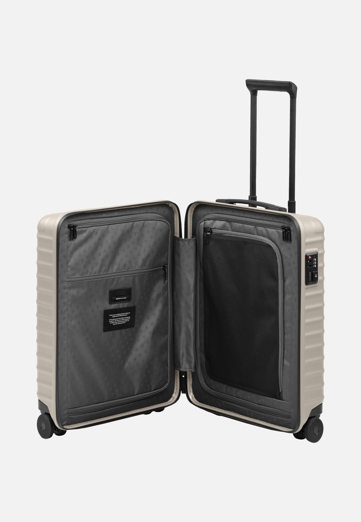 Titan UPGRADE 4w Trolley S23 Moonstone Grey Koffer