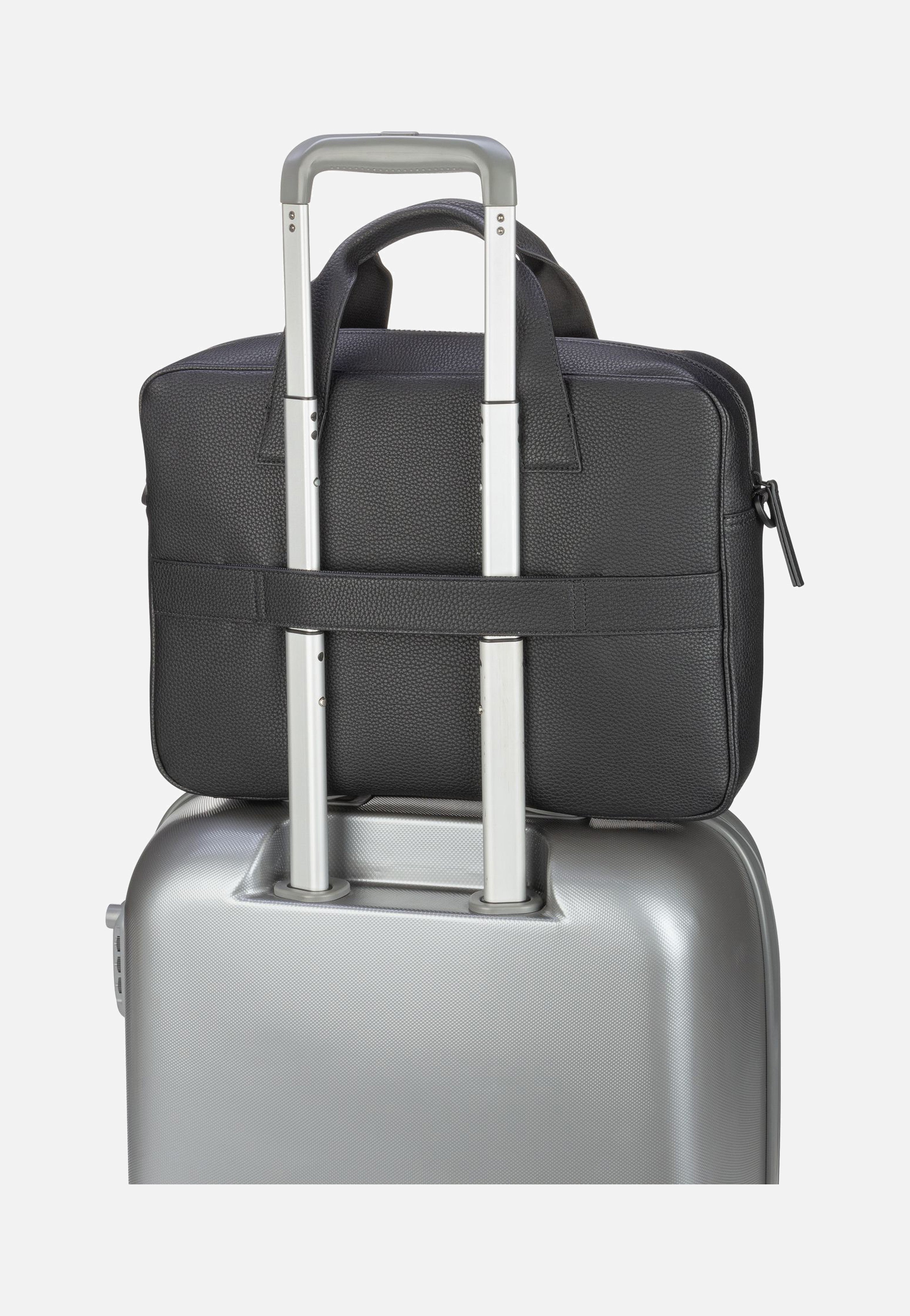 Tommy Hilfiger - Essential PU Computer Bag Black - Briefcase | Men-Image