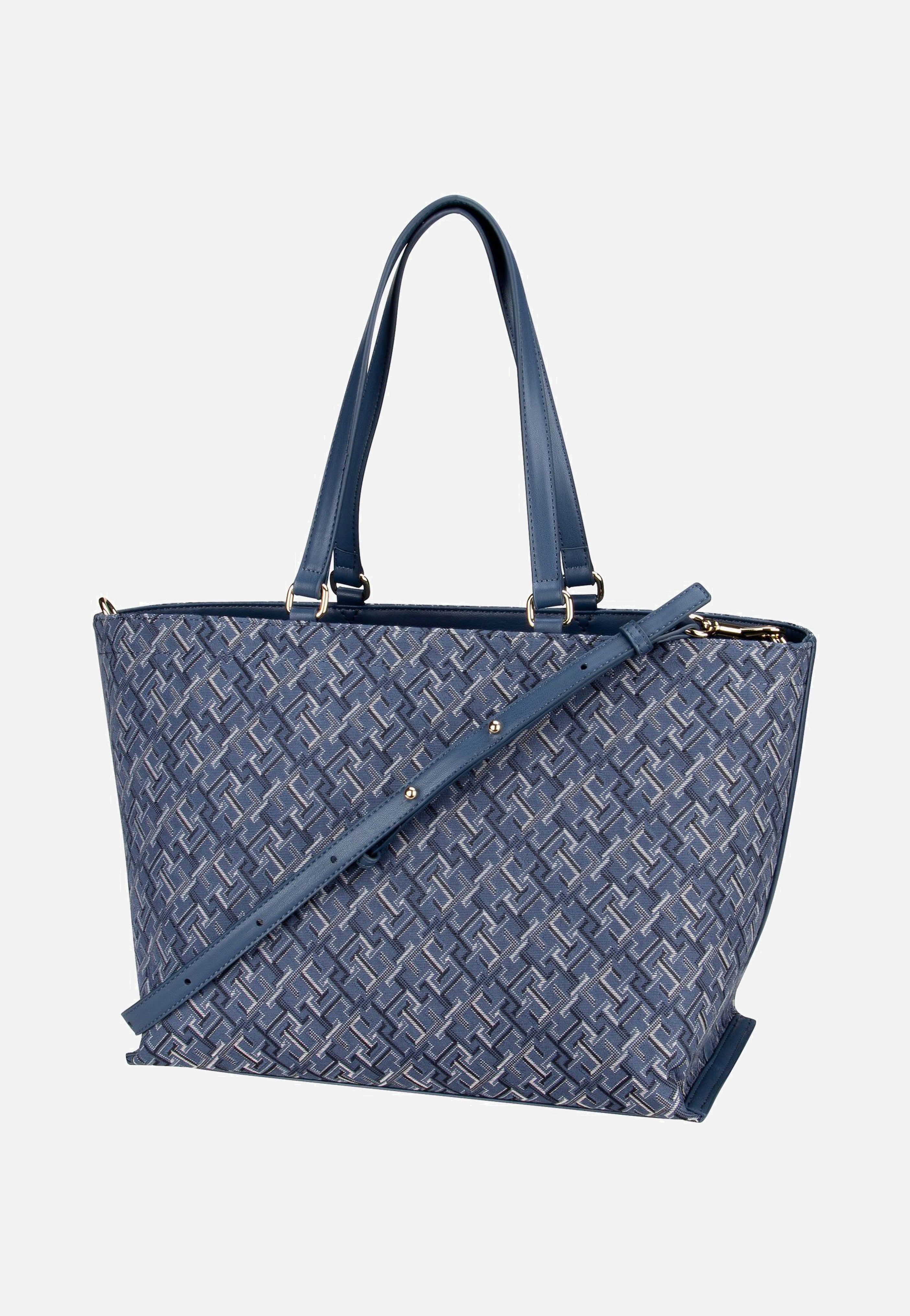 Tommy Hilfiger - TH Distinct Tote Mono PF24 Fossil Blue Mono - Shopper | Women-Image